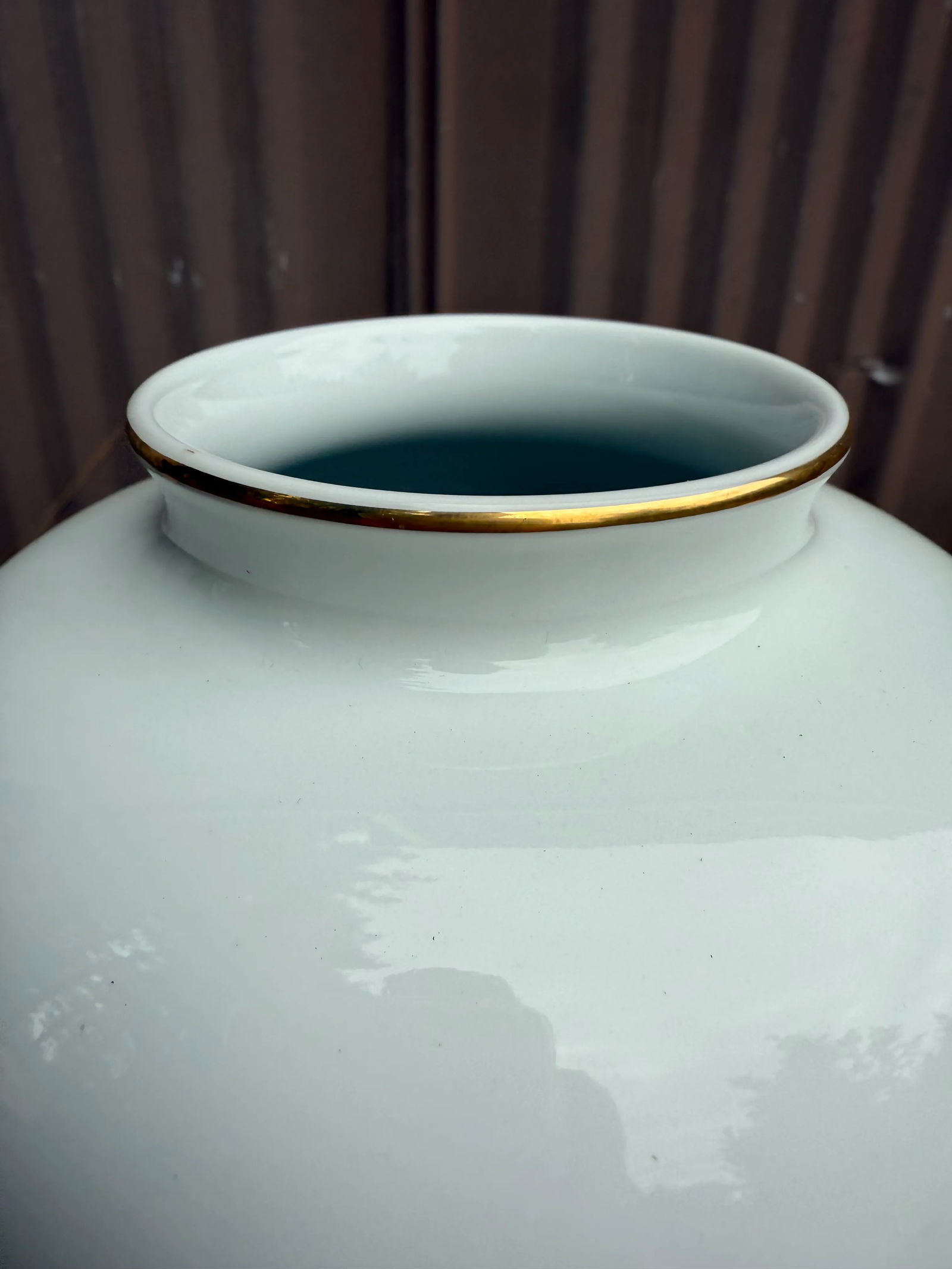 1940s Fukagawa Peony Japanese Vase - 6