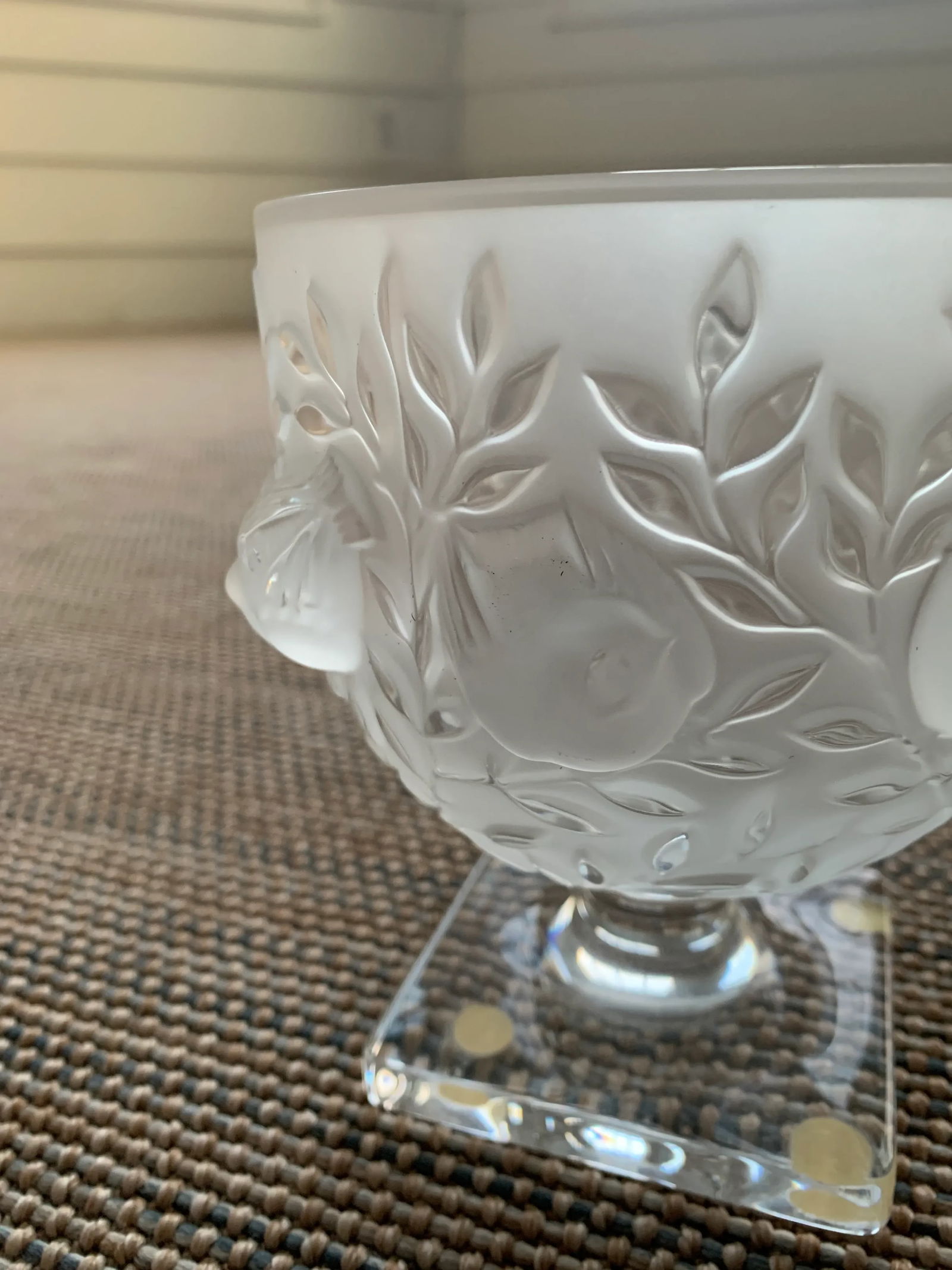 Lalique Dampierre Crystal Vase - 2