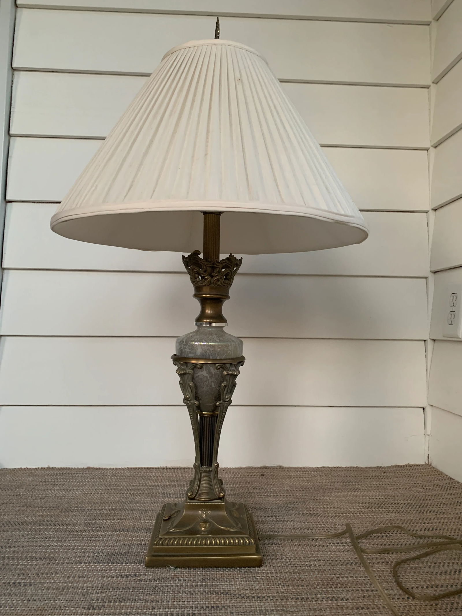 1980s Art Glass Lamp - 2