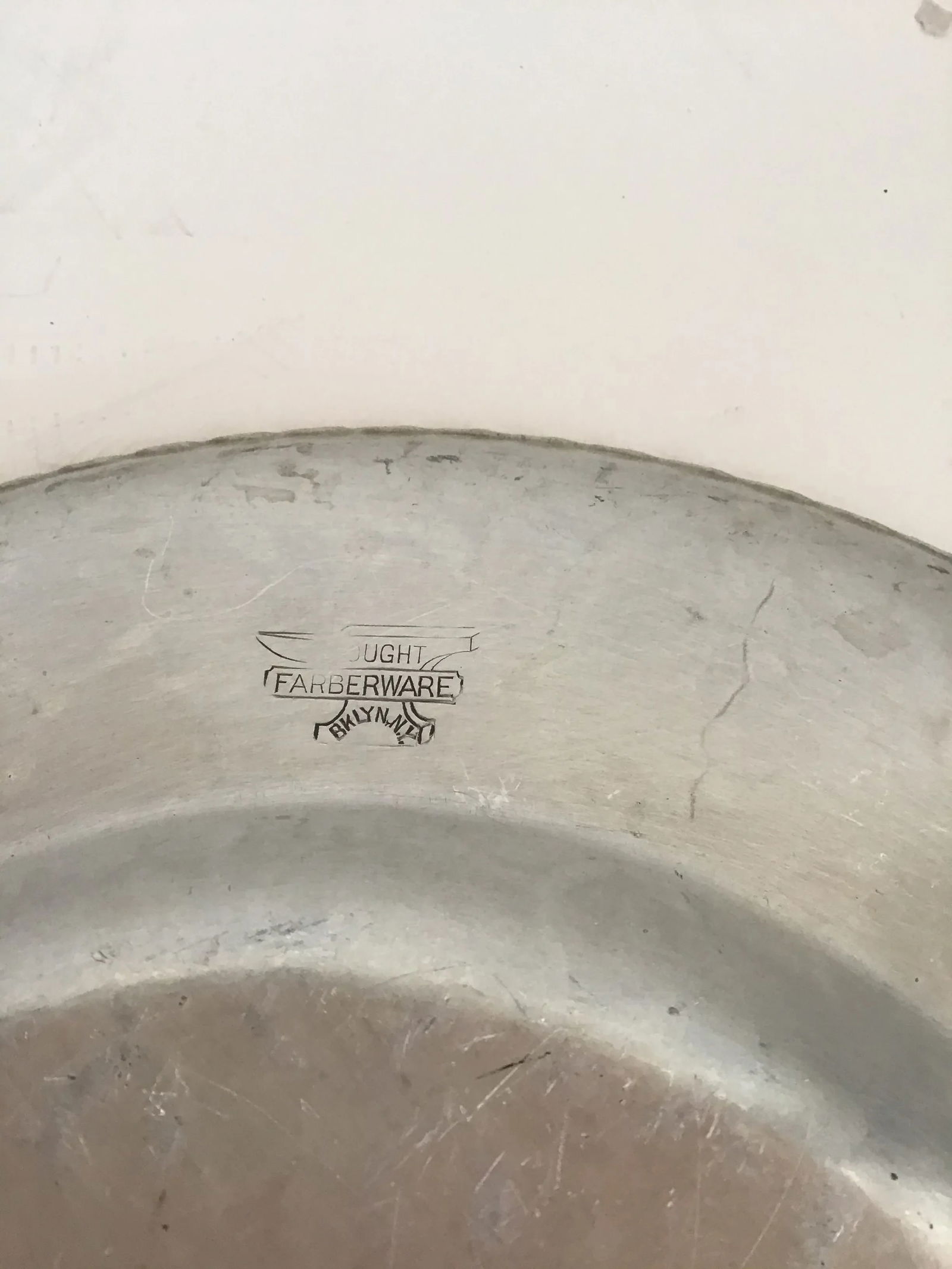 Farberware Glass Relish Dish Aluminum Tray Mid-Century Farberware Wrought Aluminum Tray With Glass R - 6