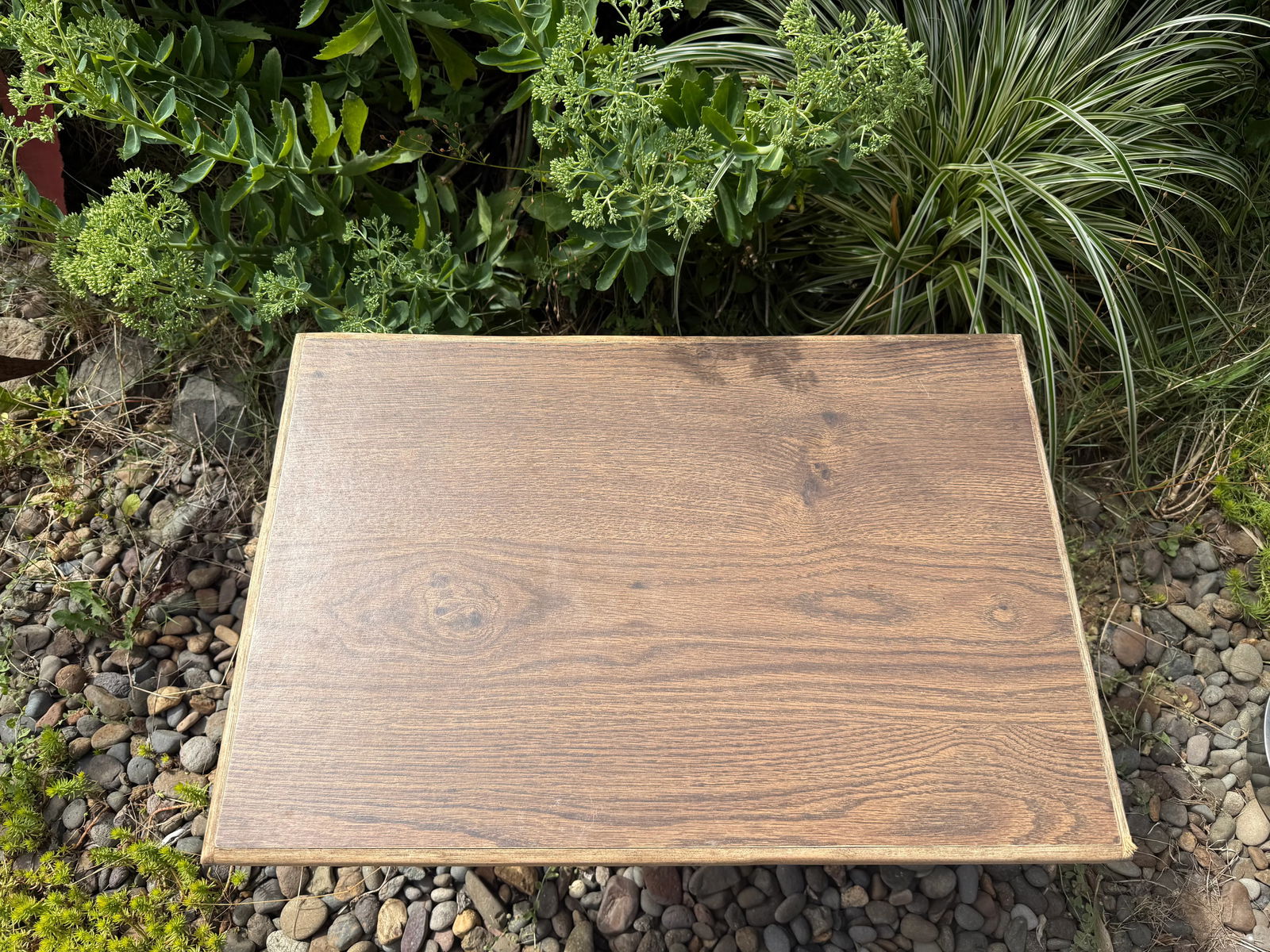 1990s Coastal Chic Bentwood Faux Bamboo Side Table - 7