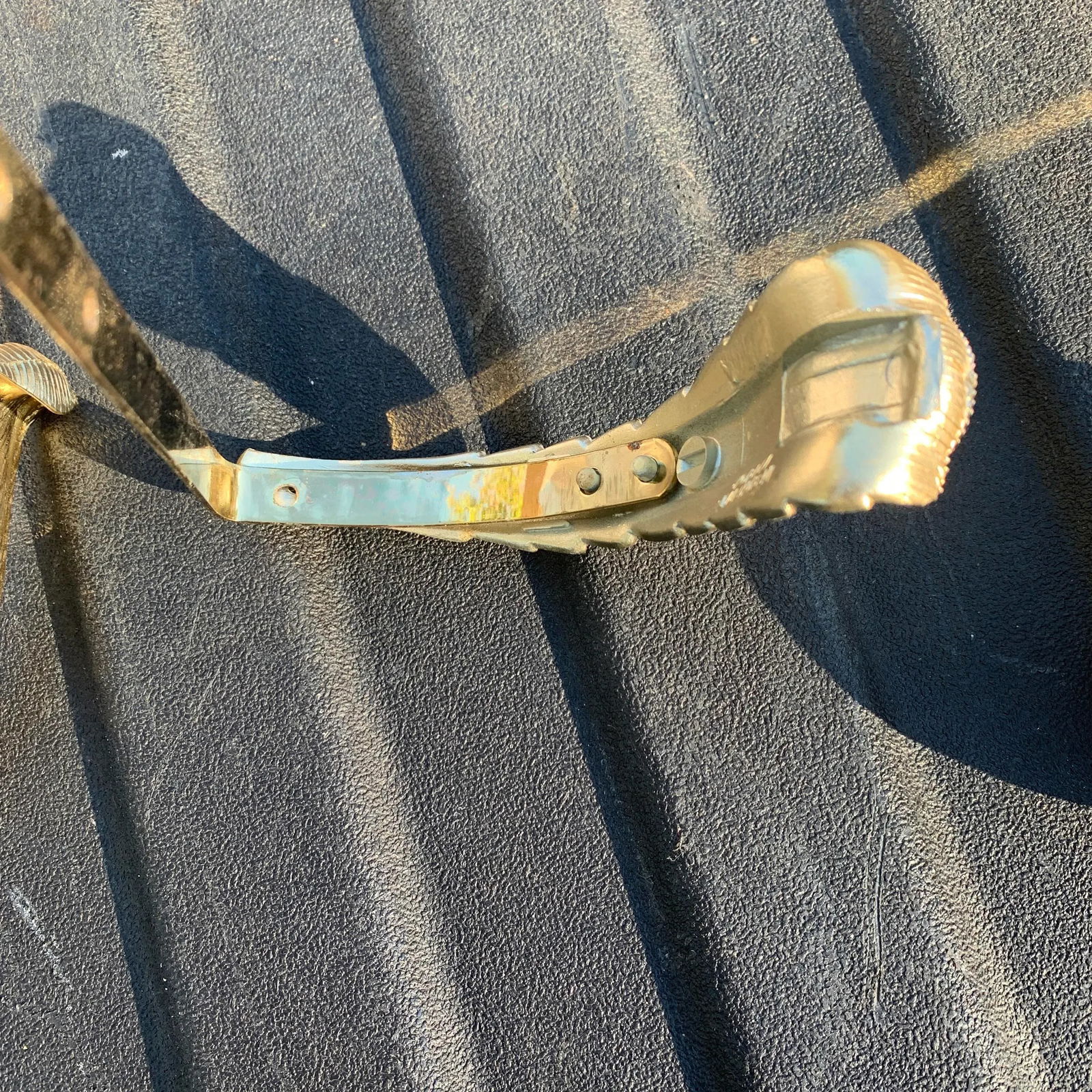 1970s Hollywood Regency Acanthus Composite Drapery Holders- a Pair - 4