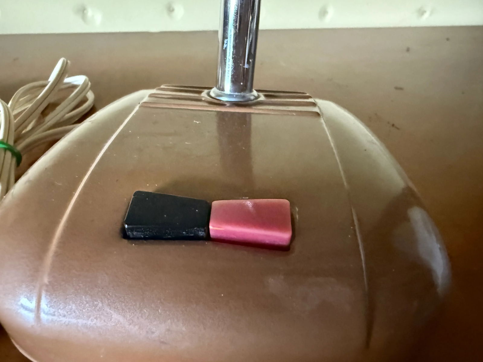 1960s Panasonic Metal Gooseneck Push Button Desk Lamp - 2