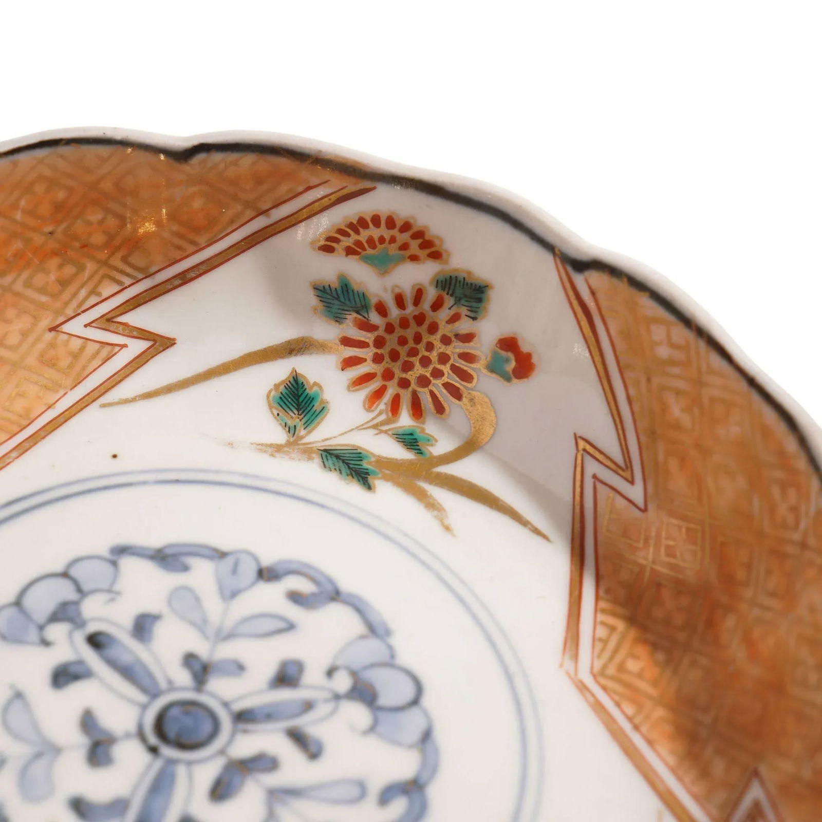 Pair of Japanese Imari Porcelain Footed Bowls, C. 1800's - 5