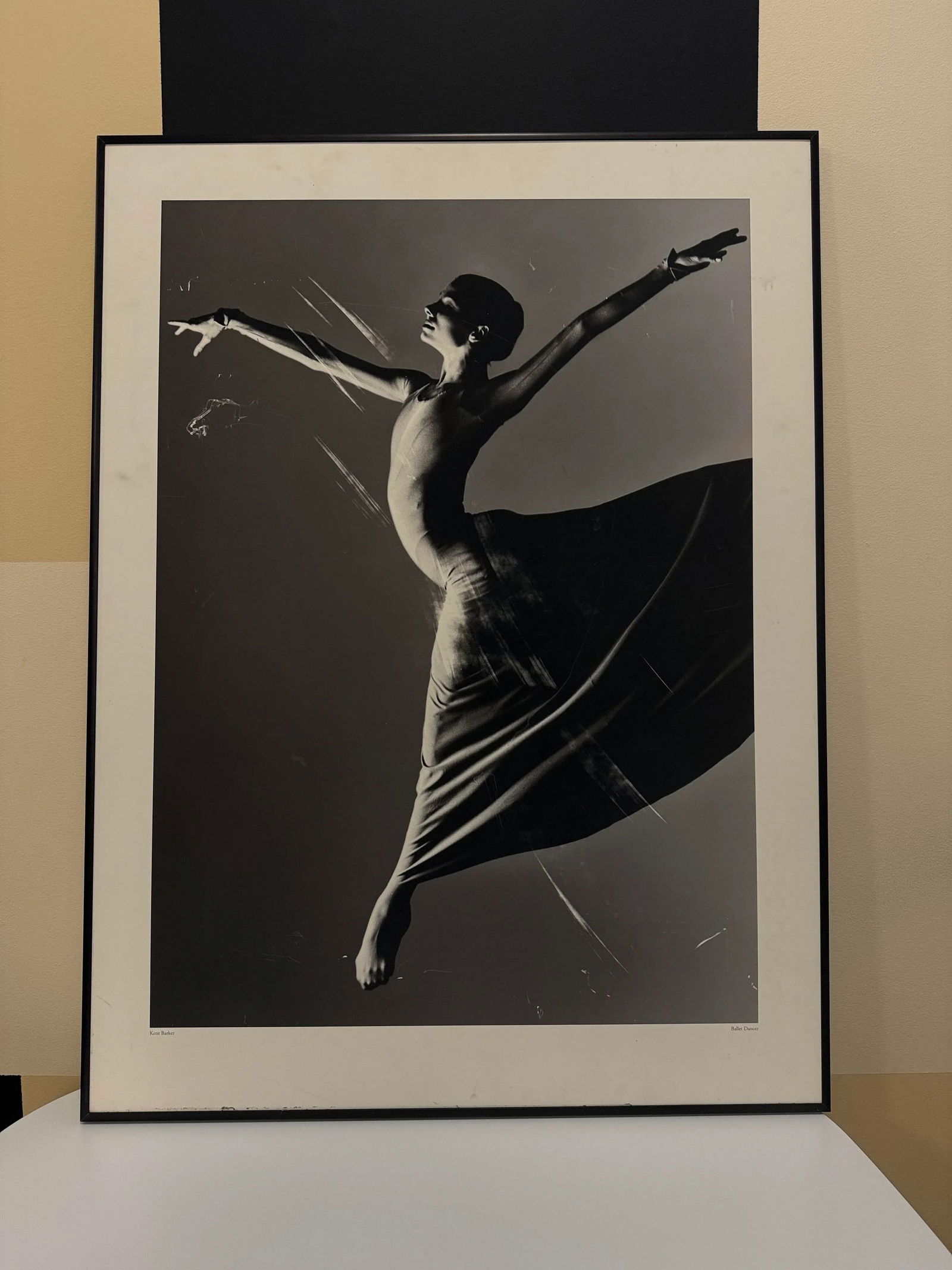 Contemporary Black & White Ballet Dancer Photograph - 3