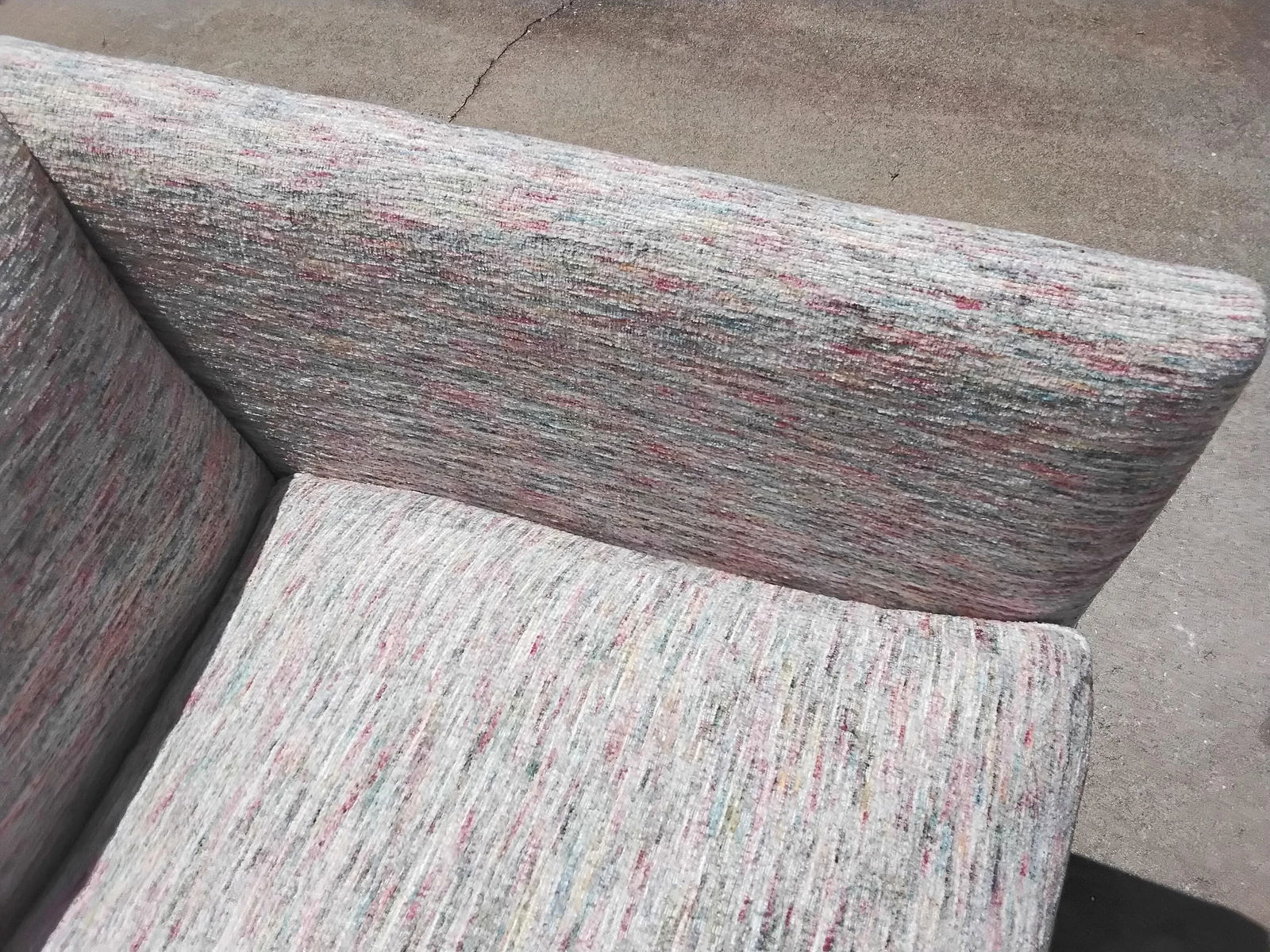 1980s Mid-Century Tropical McGuire Style Townhouse Sofa - 5