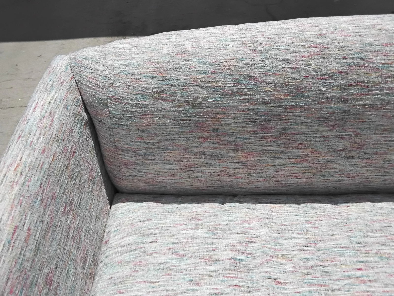 1980s Mid-Century Tropical McGuire Style Townhouse Sofa - 7