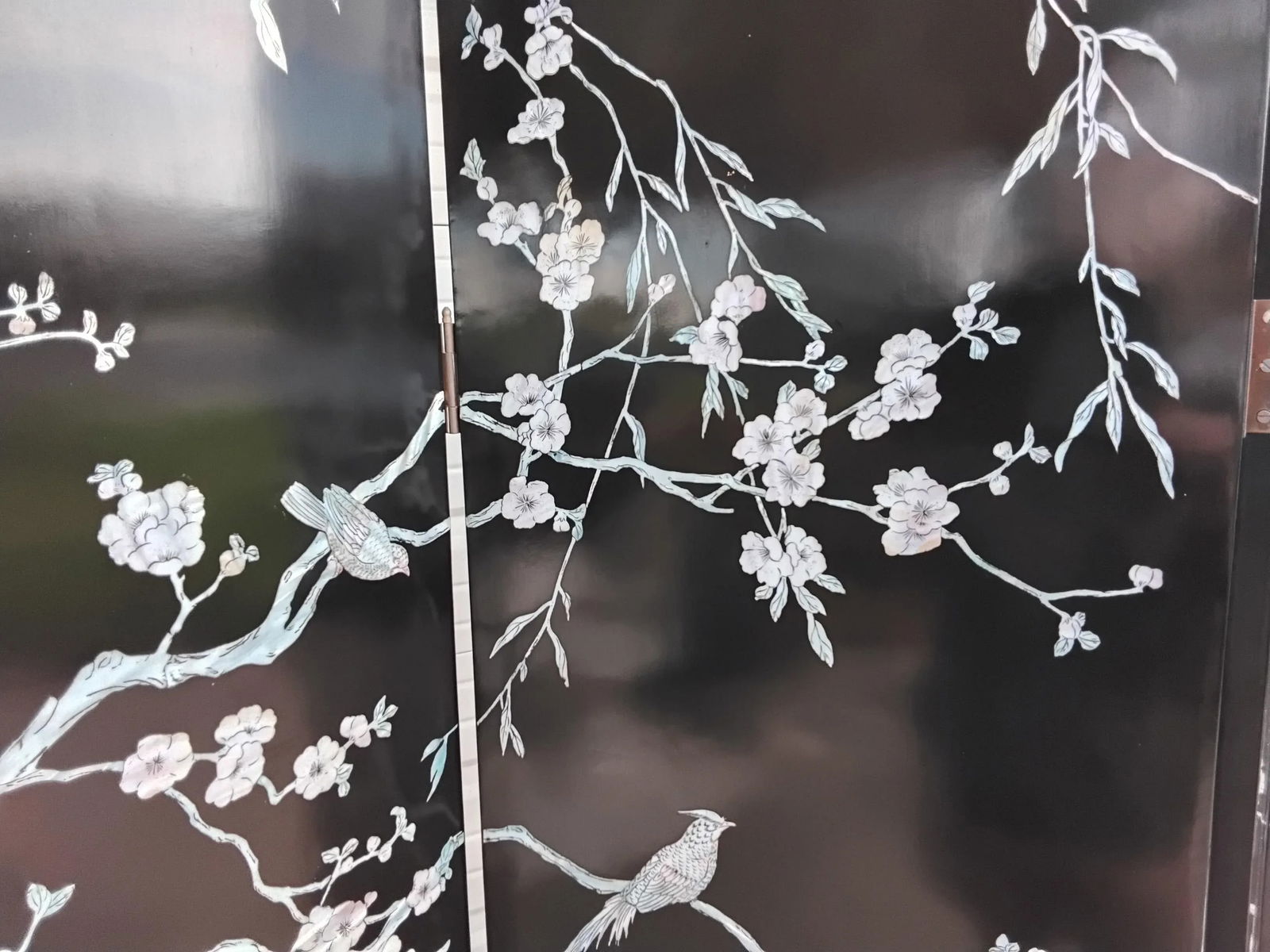 1970s Asian Screen Room Divider - 4