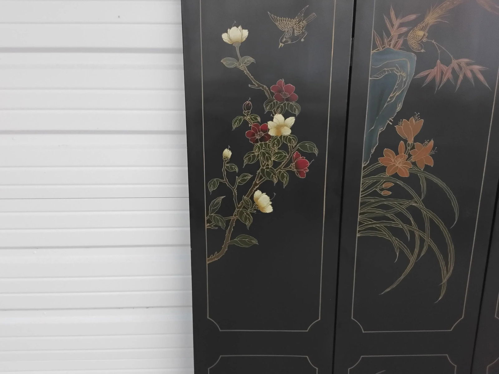 1970s Asian Screen Room Divider - 9