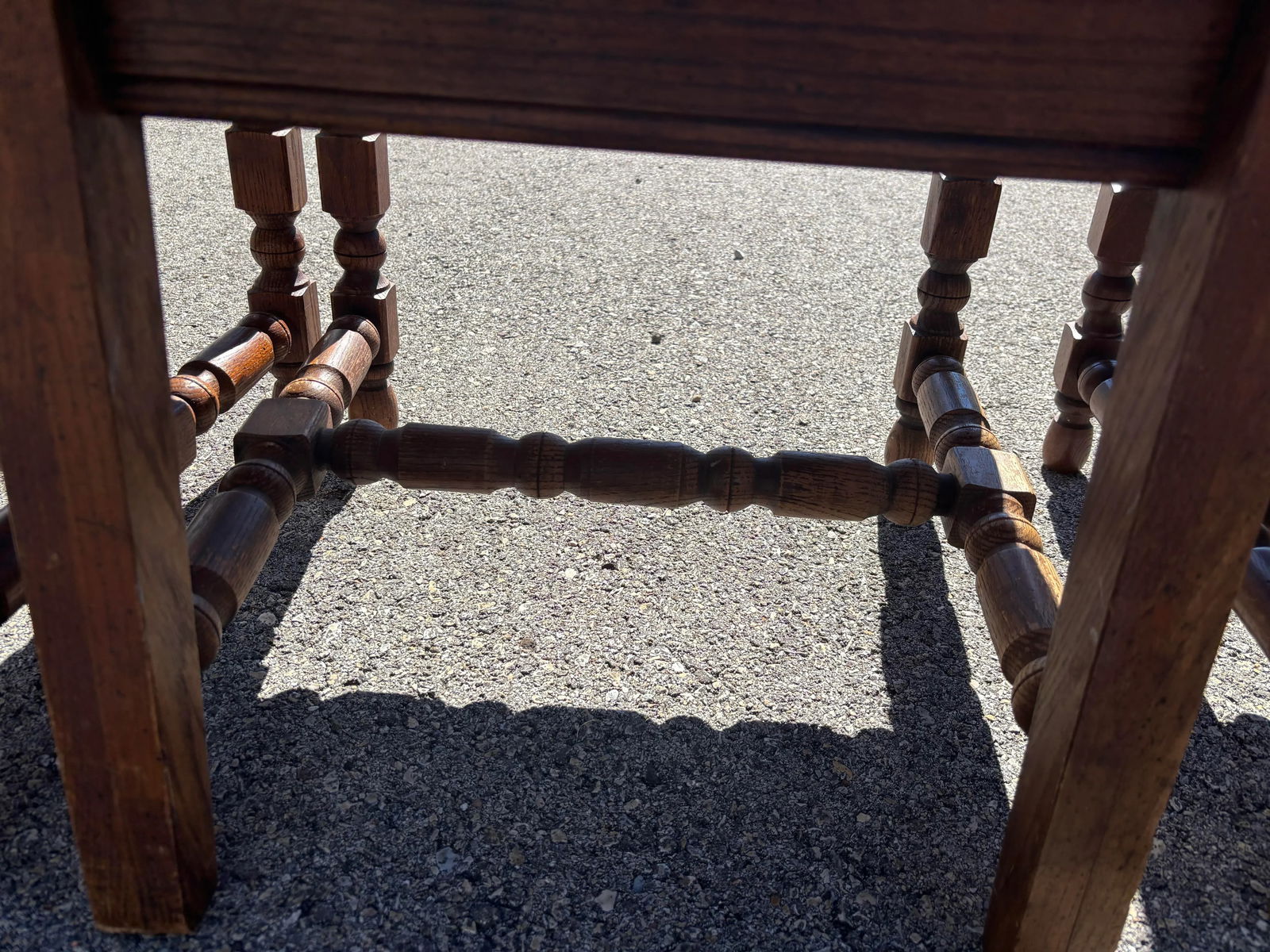 Late 19th Century Edwardian Walnut Upholstered Blue Button-Back Dining Chairs, Set of 6 - 5