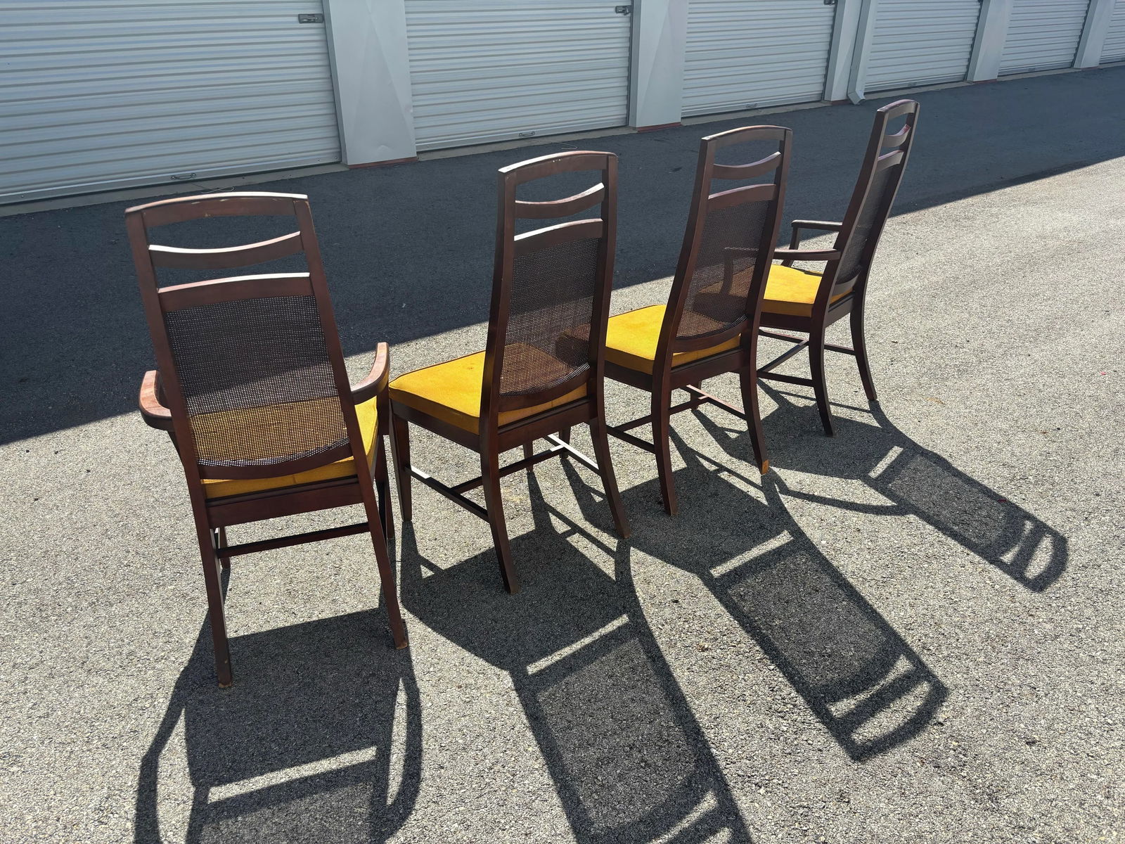 United Furniture Co. Midcentury Modern Vintage Dining Chairs, Set of Four - 11