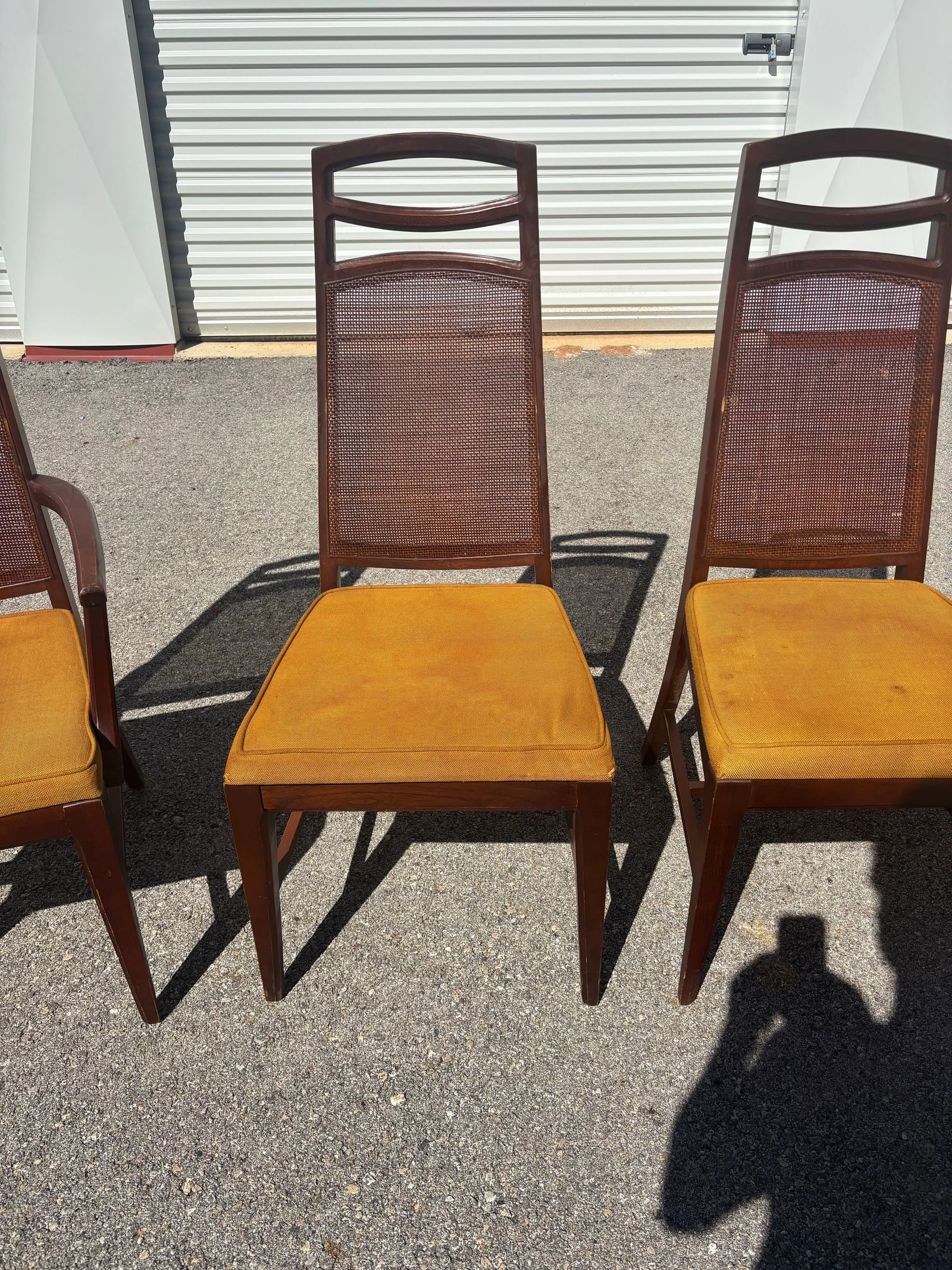 United Furniture Co. Midcentury Modern Vintage Dining Chairs, Set of Four - 5