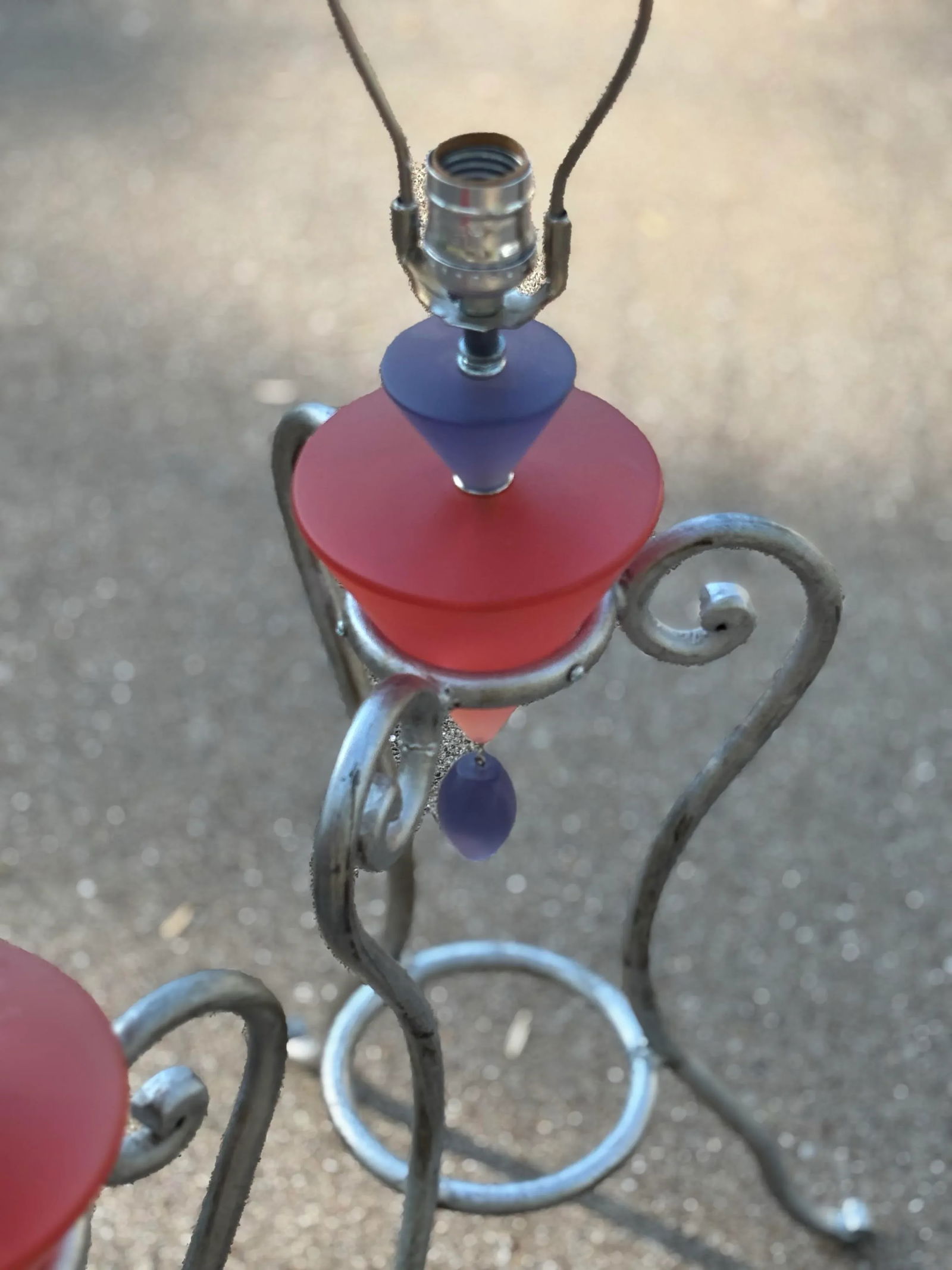 1970s Van Teal Art Deco Lucite Table Lamps, Set of Two - 3