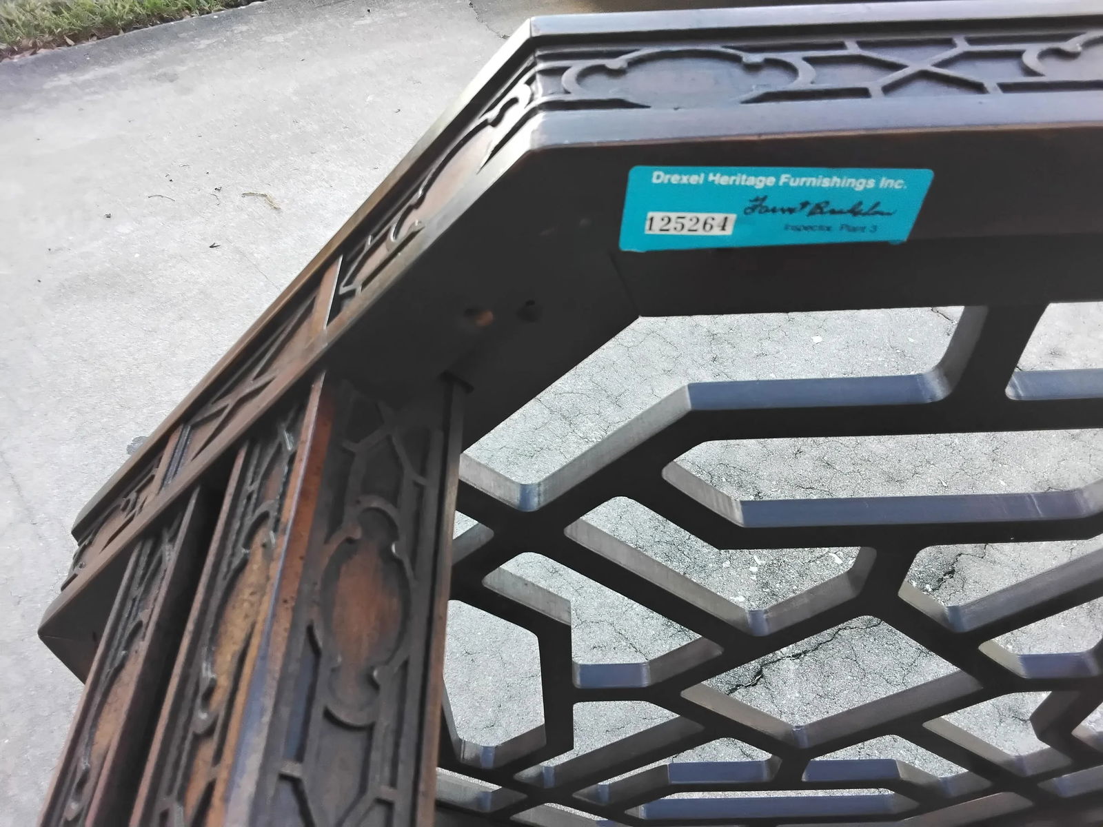 Drexel Heritage Chinoiserie Octagon Dining Table - 4