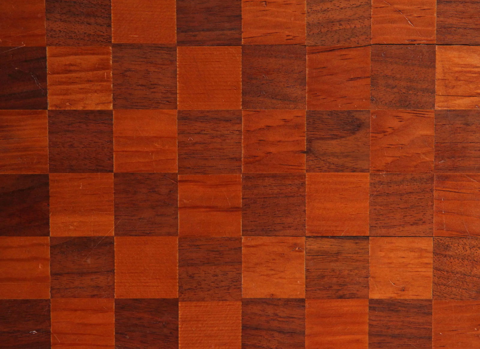 Vintage Americana Homemade Chess or Checkers Game Board - 3