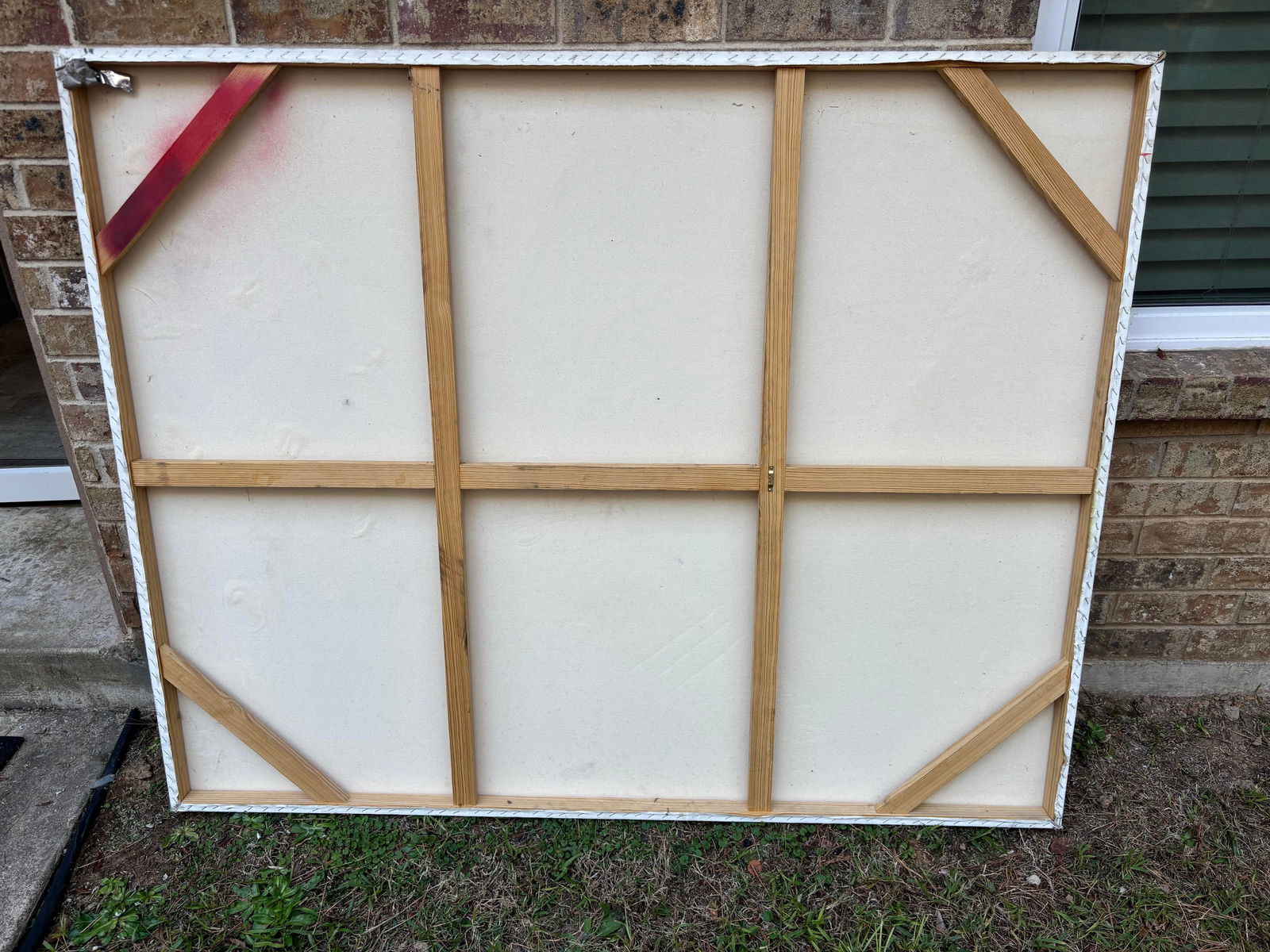 Large Scale Minimalist Neutral Textured Painting - 11