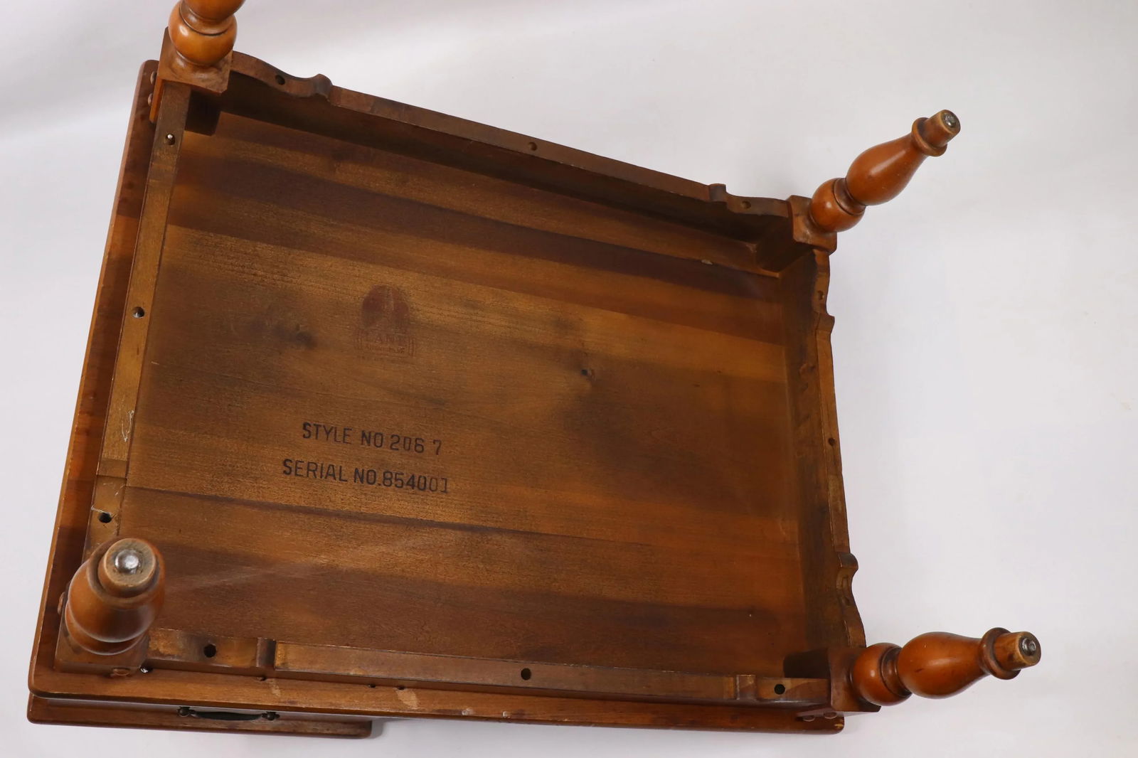 Vintage Lane Furniture Mid-Century Modern Tile Side Table - 11