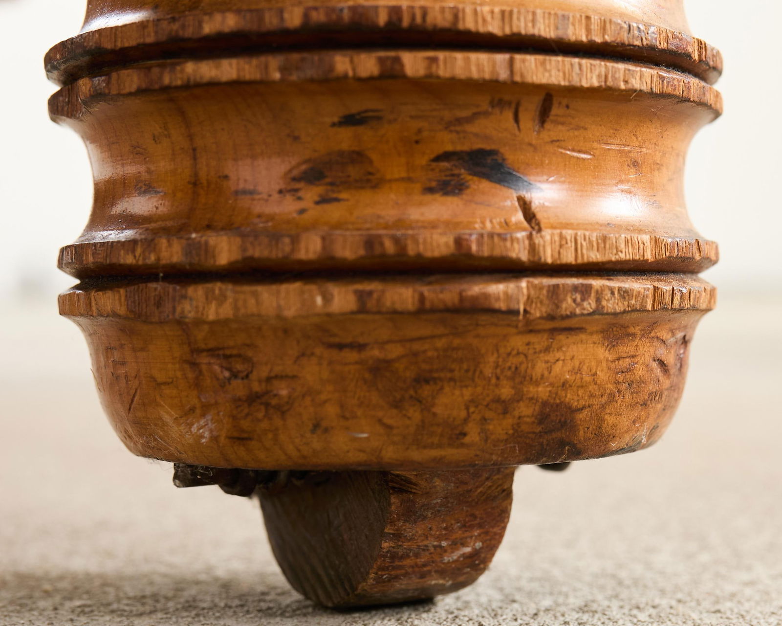 19th Century English Aesthetic Movement Faux Bamboo Maple Bed - 15