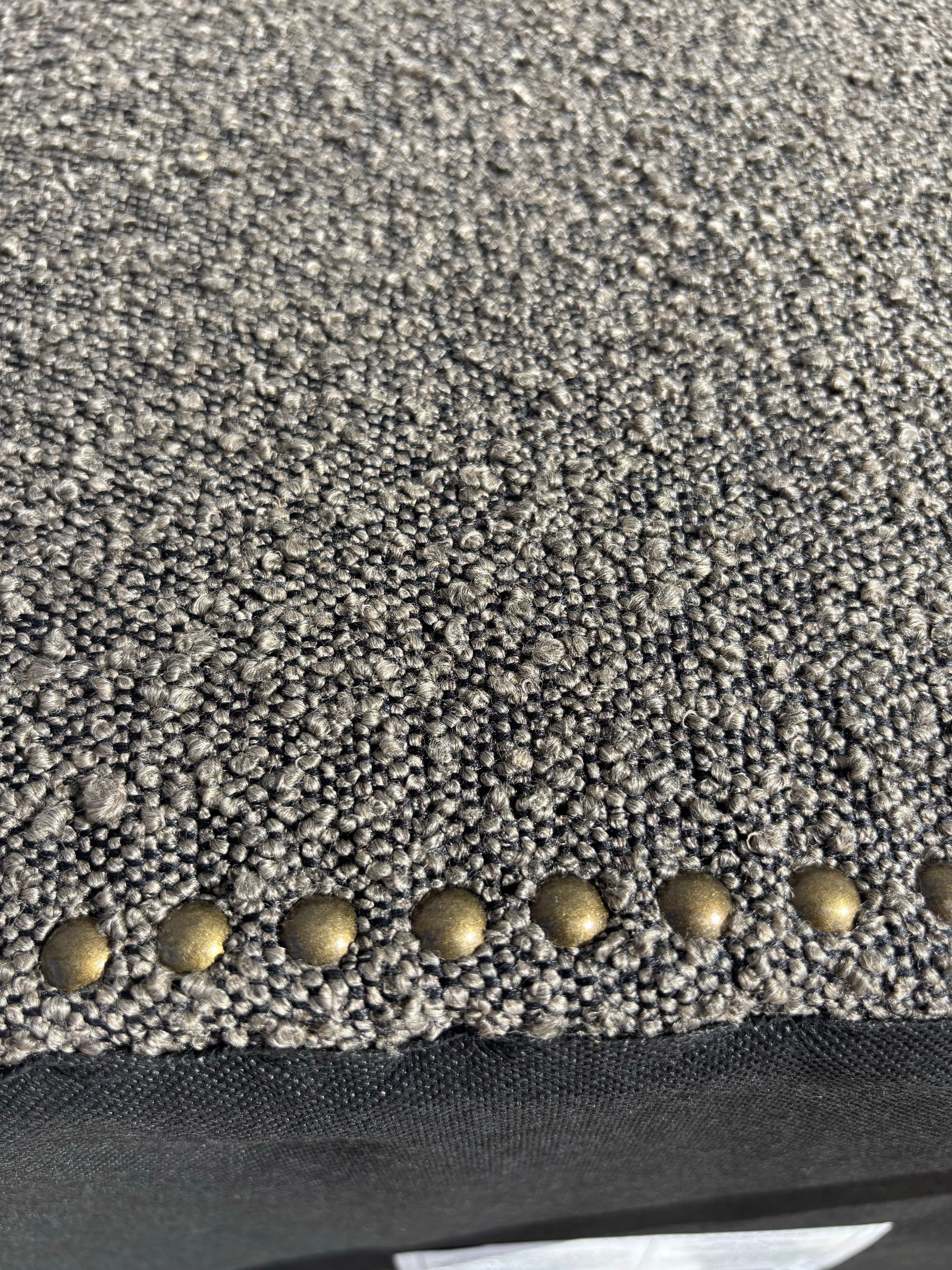 Set of Six Bellevue Modern Charcoal Gray Chairs, Alder & Tweed - 7