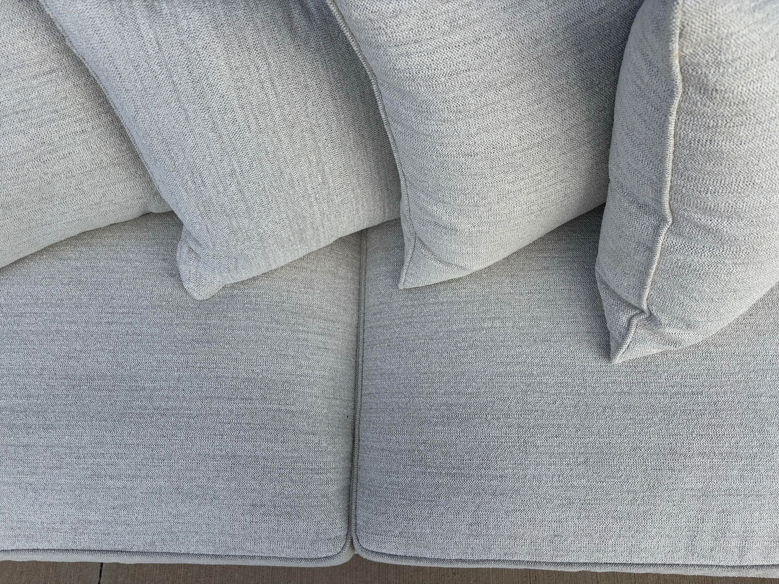 Charlotte Barclay Modern White Sofa, Alder & Tweed Furniture Co. - 6