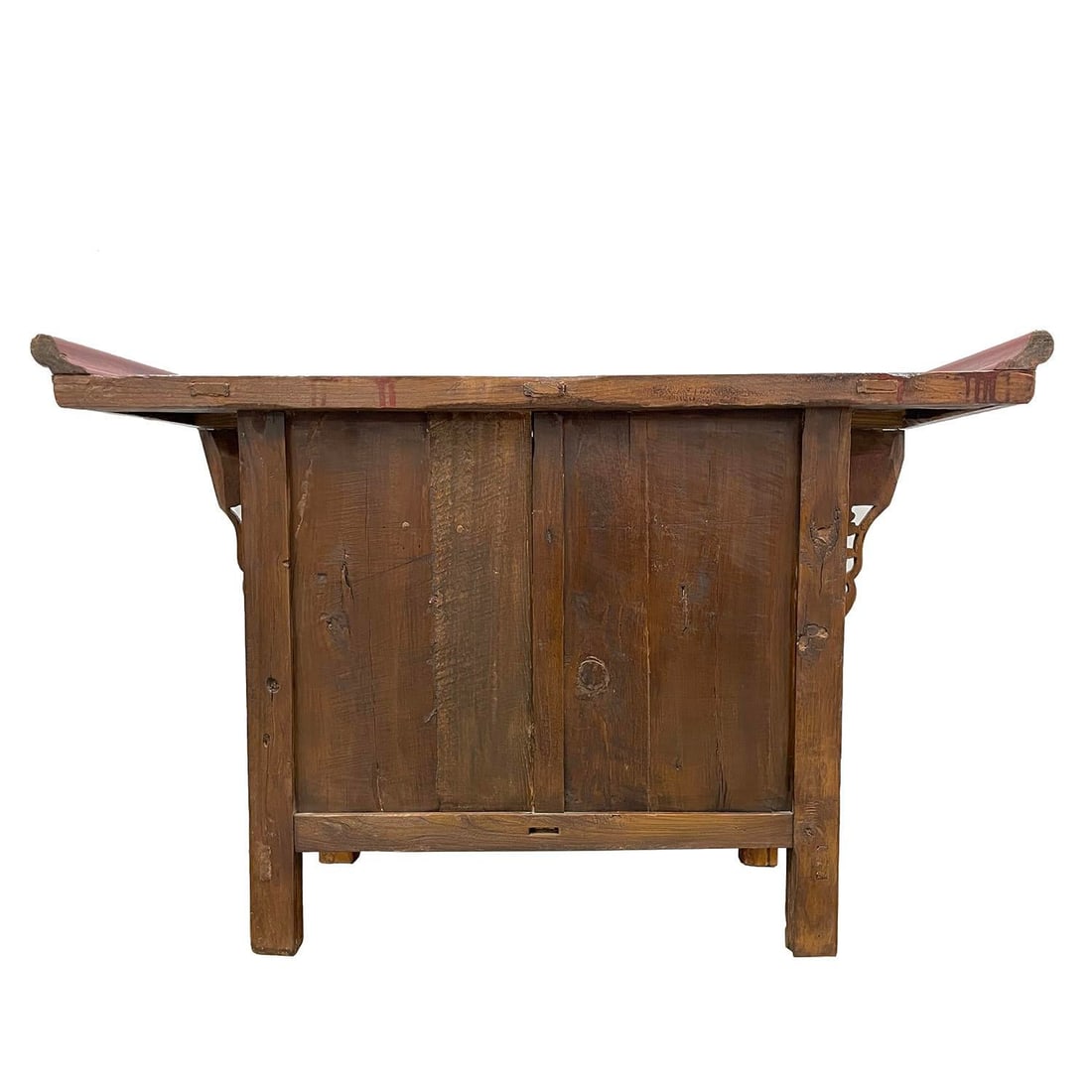 19th Century Antique Chinese Red Lacquered Console Table, Sideboard - 10