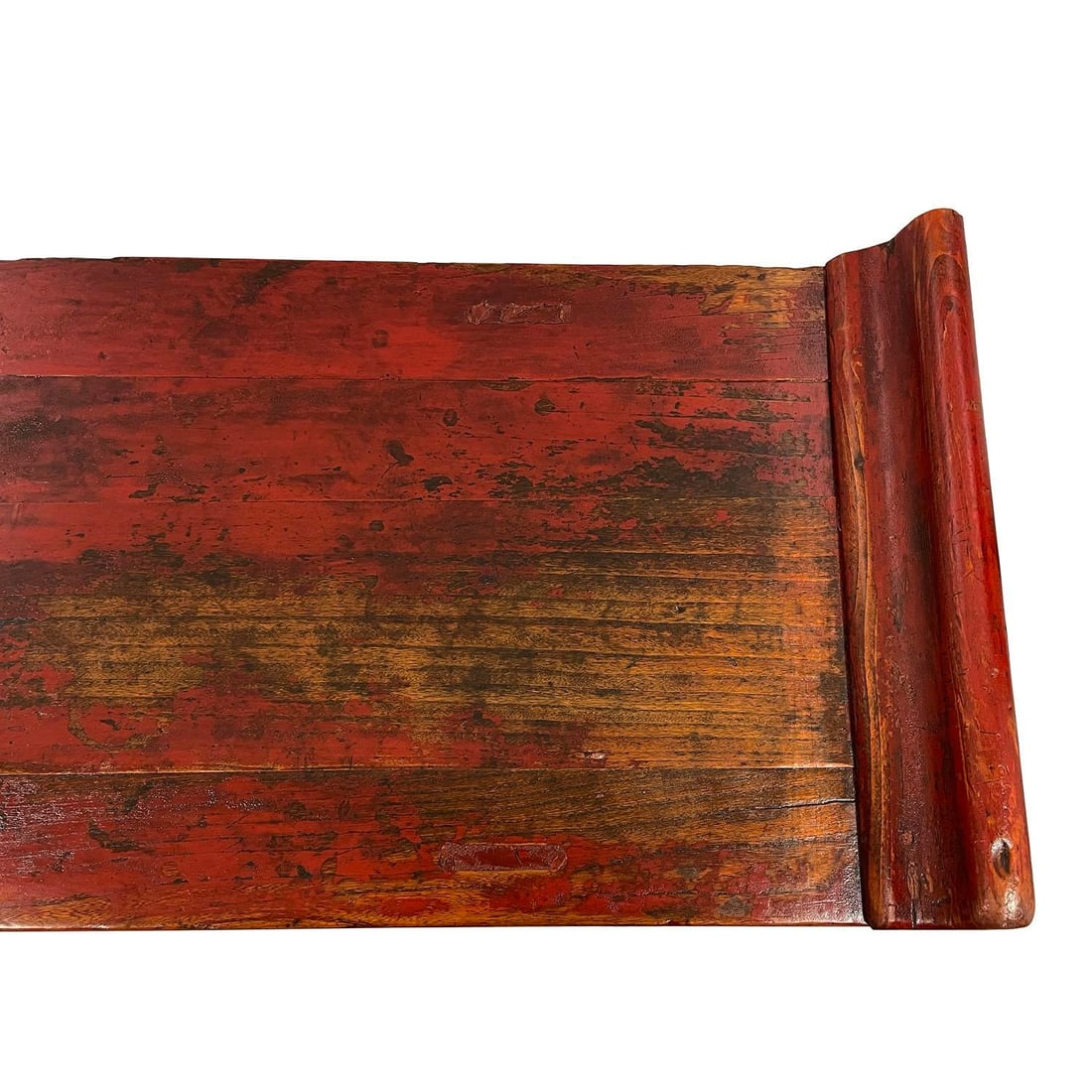 19th Century Antique Chinese Red Lacquered Console Table, Sideboard - 9