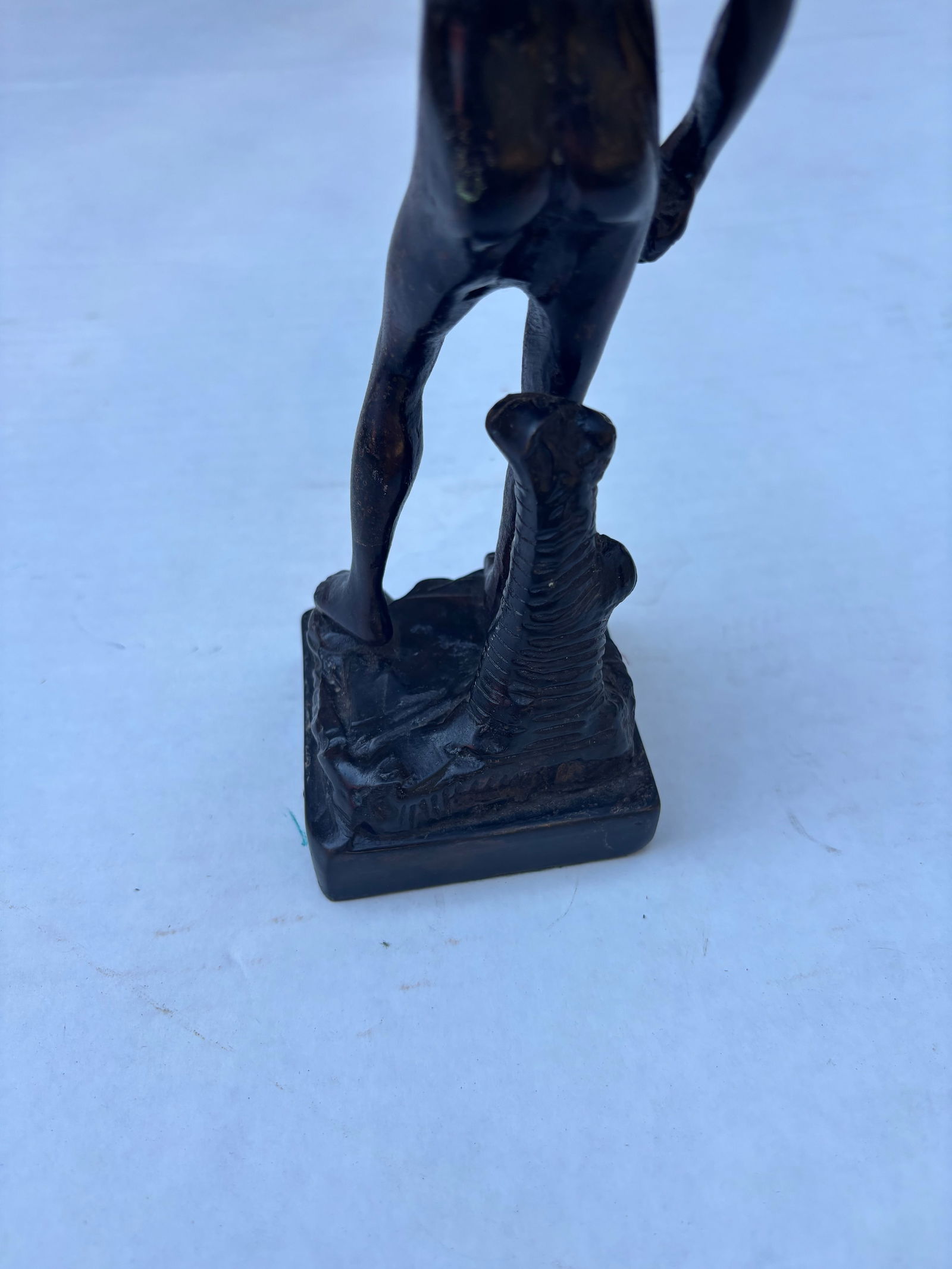 Early 19th Century After Donatello's "David", Bronze Sculpture - 5