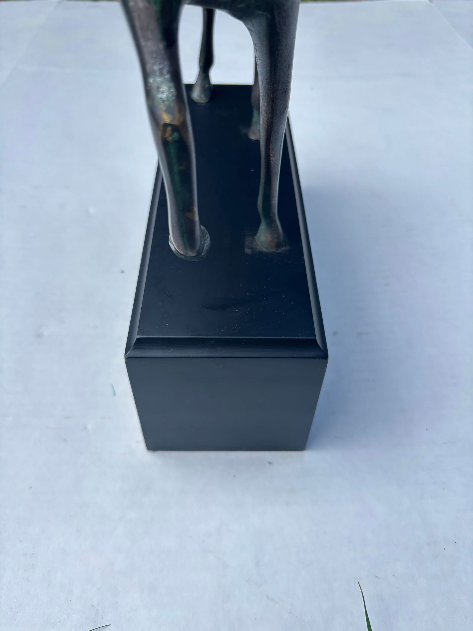 Mid 20th Century Styled After Leonardo Davinci's Horse (Also Known as Gran Cavallo) Patinated Grec - 6