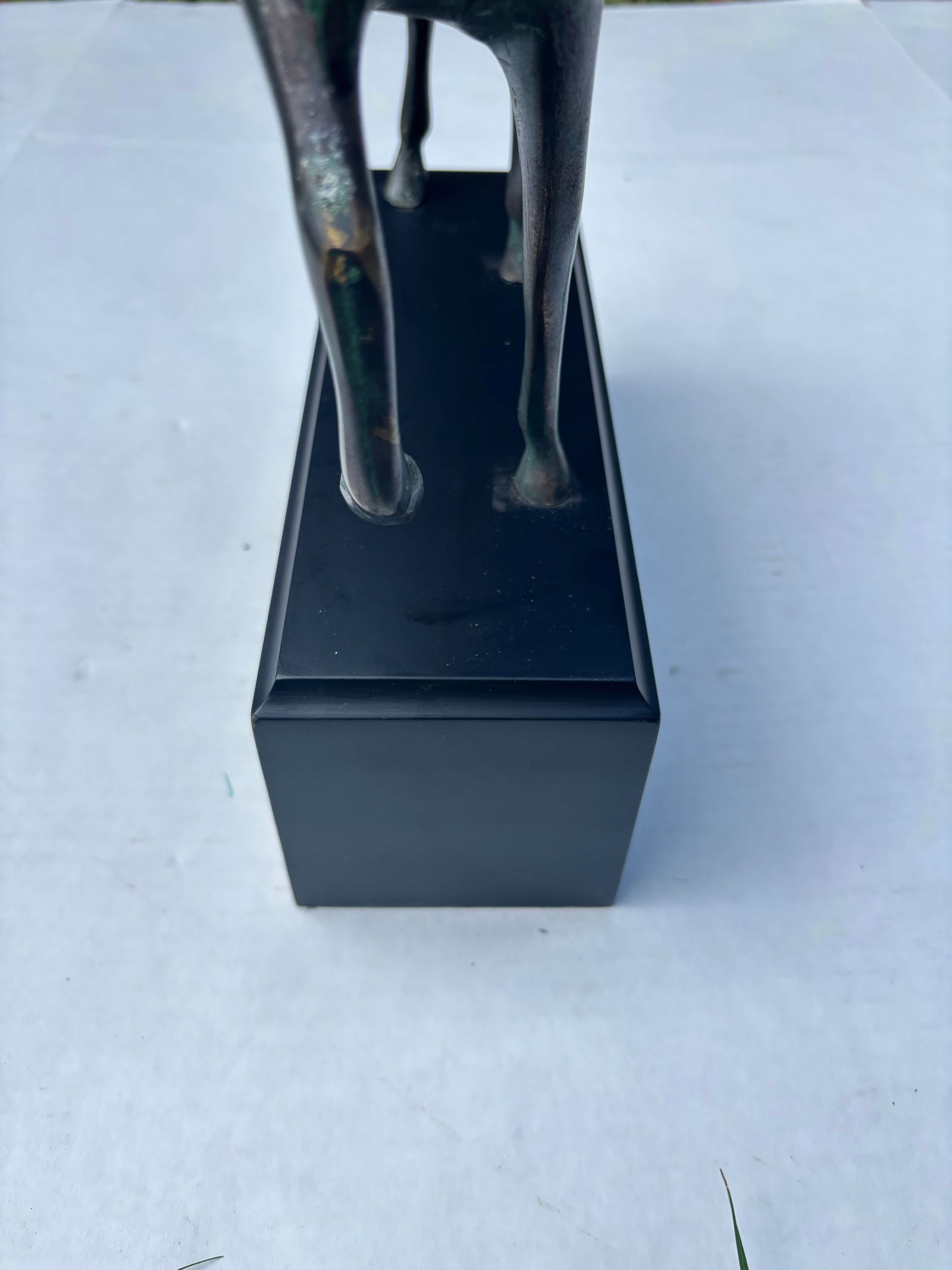 Mid 20th Century Styled After Leonardo Davinci's Horse (Also Known as Gran Cavallo) Patinated Grec - 7