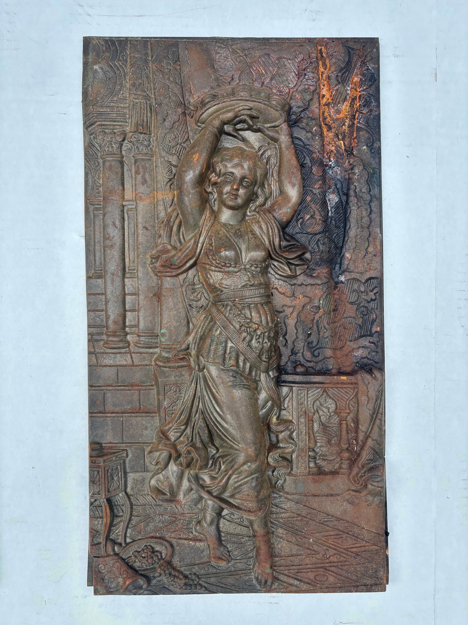 French 19th Century Louis XVI Patinated Bronze Plaques - 4