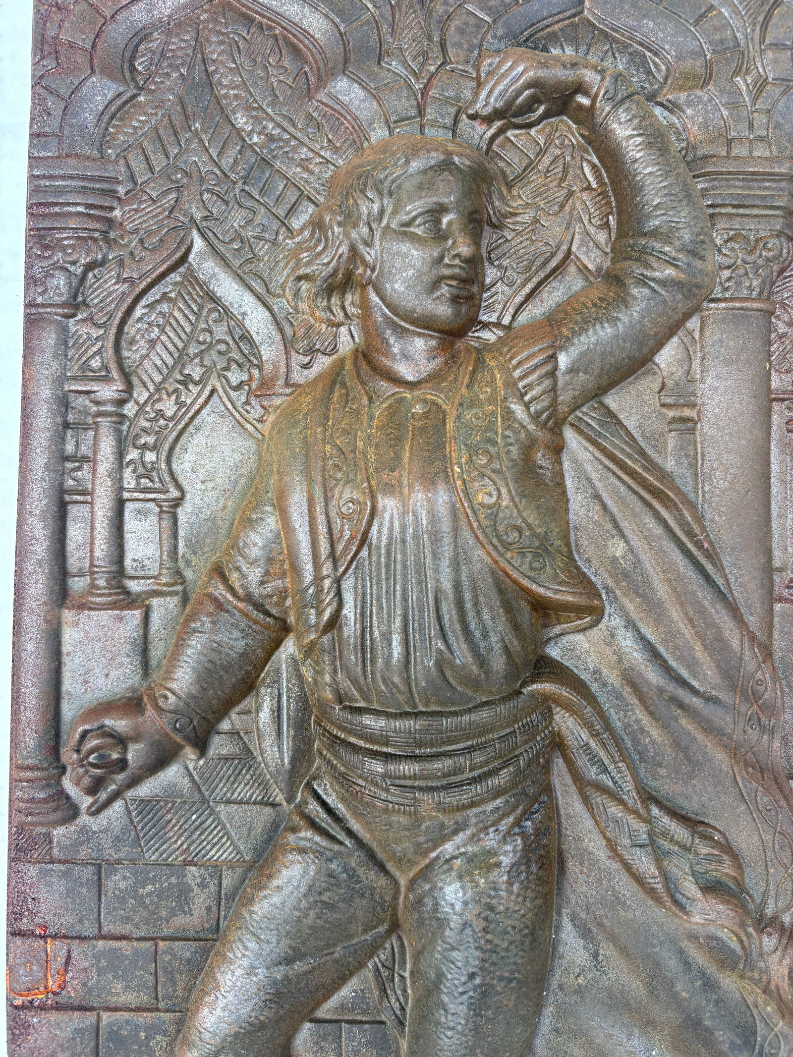 French 19th Century Louis XVI Patinated Bronze Plaques - 6