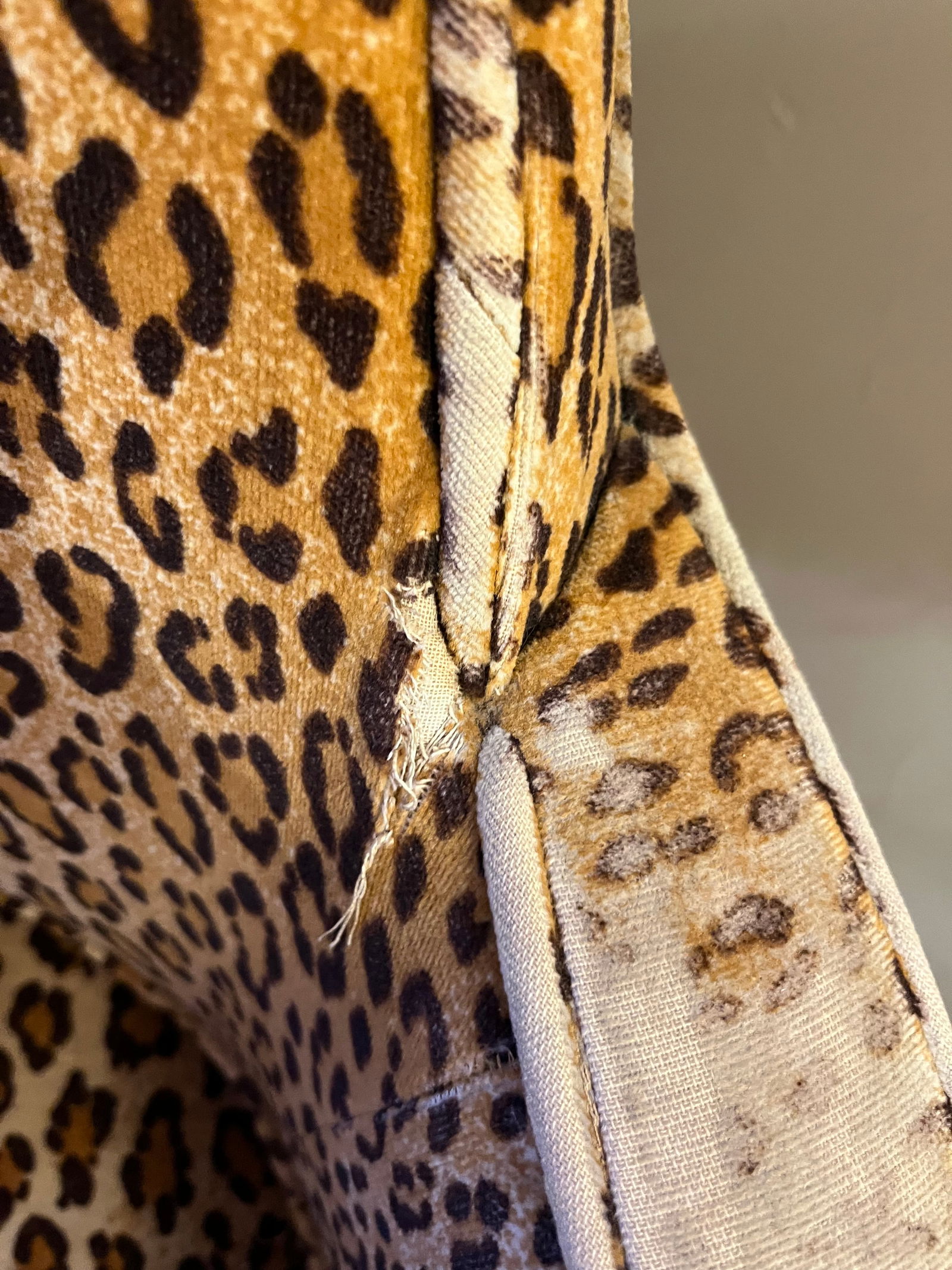 Vintage Leopard Print Armchair - 6