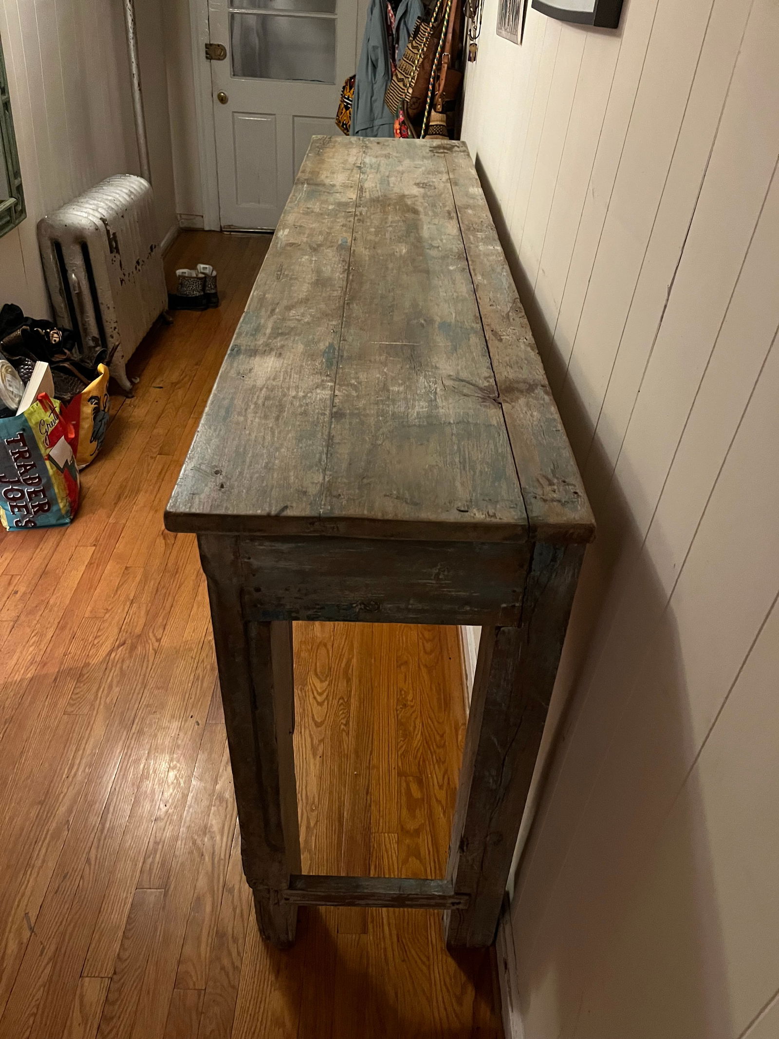 1950s Colorful Vintage Indian Large Entry Table - 12