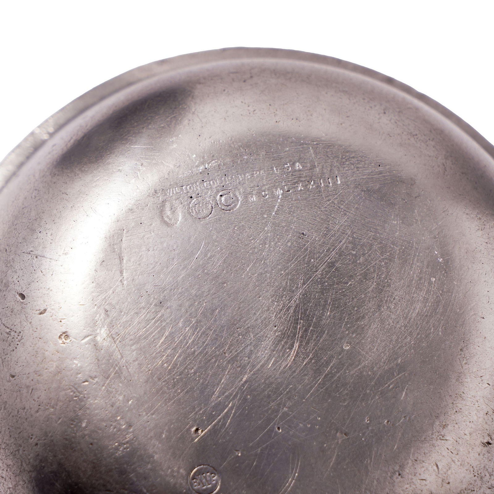 American Armetale Basin With Beaded Edge Rim by Wilton Rwp, 1973 - 5