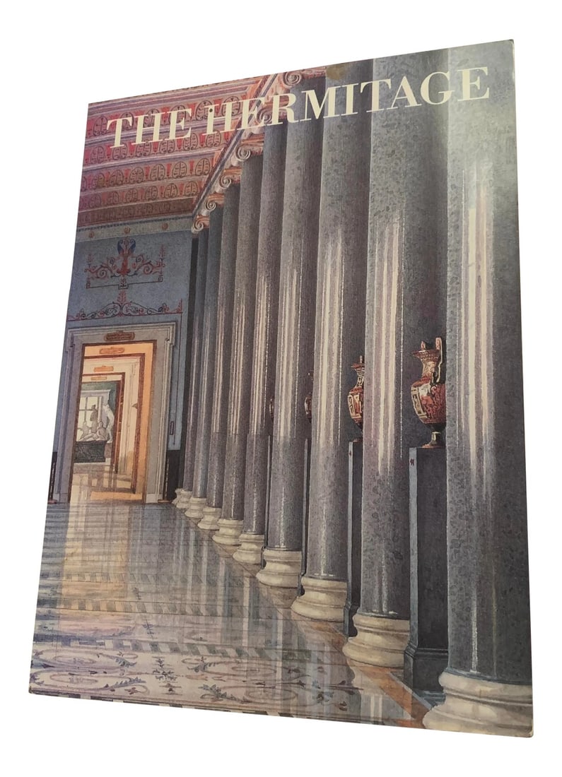 1990 "The Hermitage" Selected Treasures From a Great Russian Museum: 1990s The Hermitage Selected Treasures from a Great Museum. The book has 164 pages of selected Russia pieces with corresponding information on those pieces. Printed in Japan. Condition: