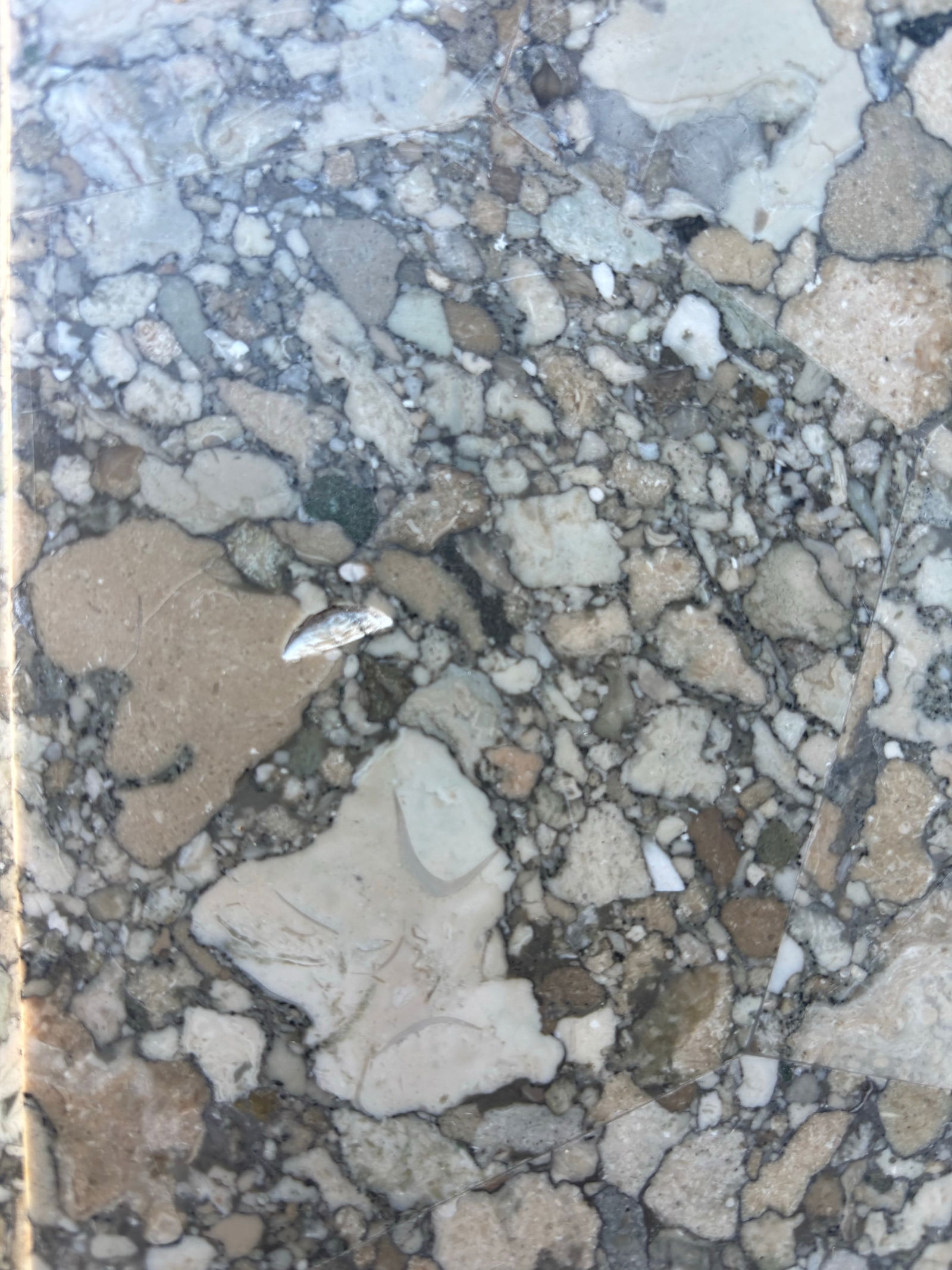 Late 19th Century Louis XIV-style Gilded Wood and Grey Marble Top With King's Faces Carved Console - 9