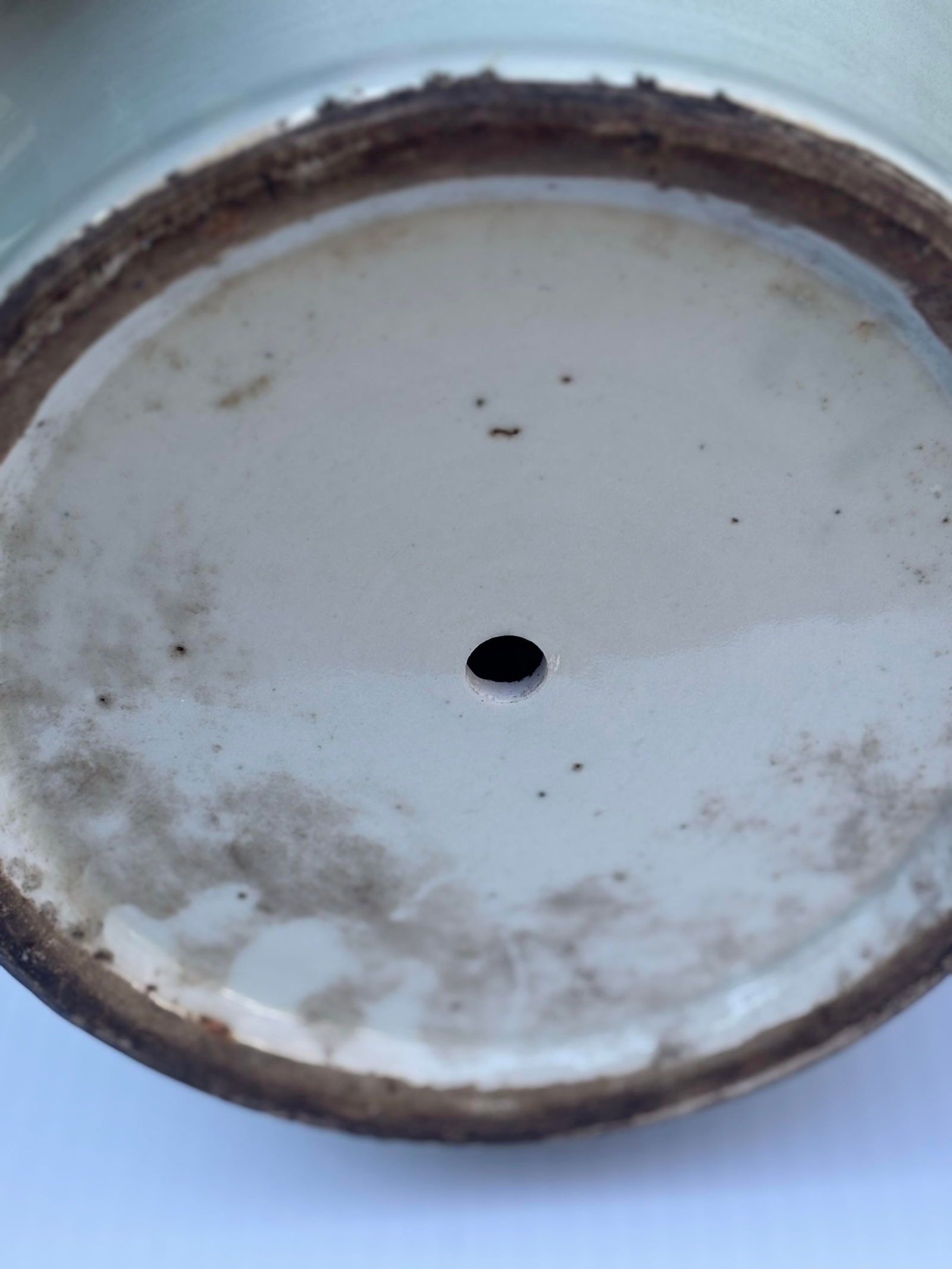 Blue Chinoiserie Vase With Foo Dogs - 6