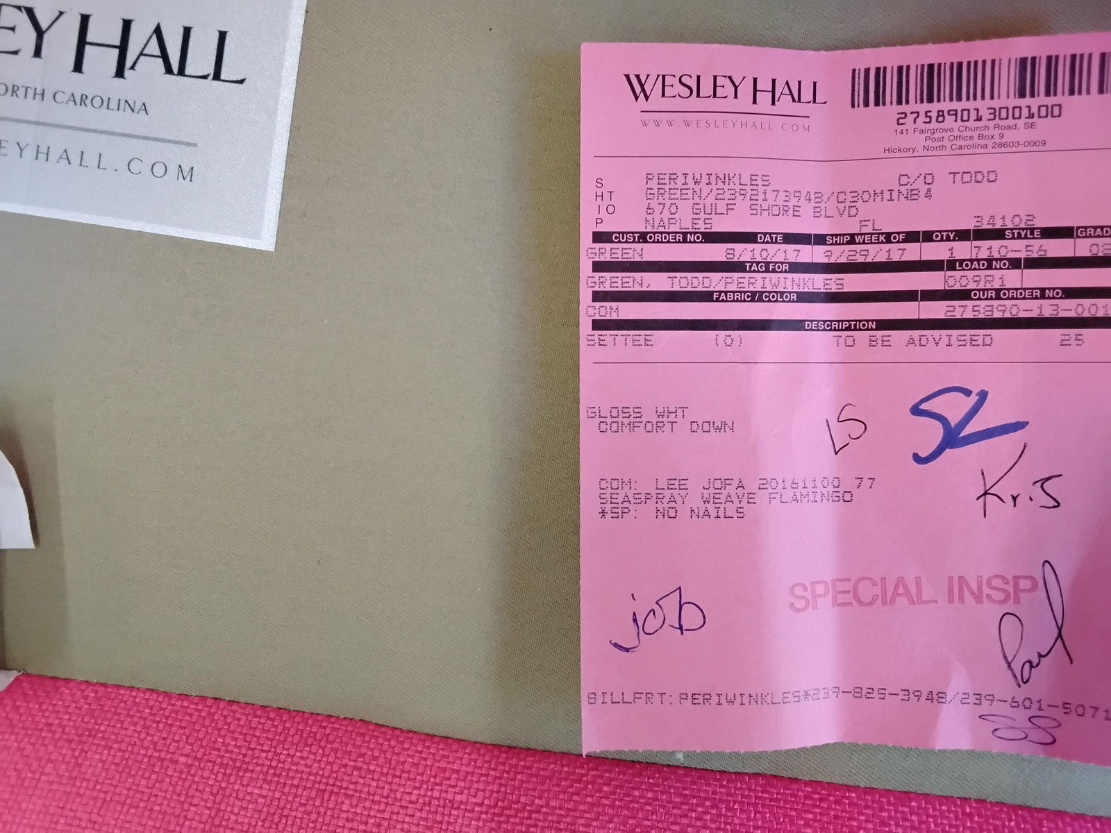 Wesley Hall French Style Settee - 9