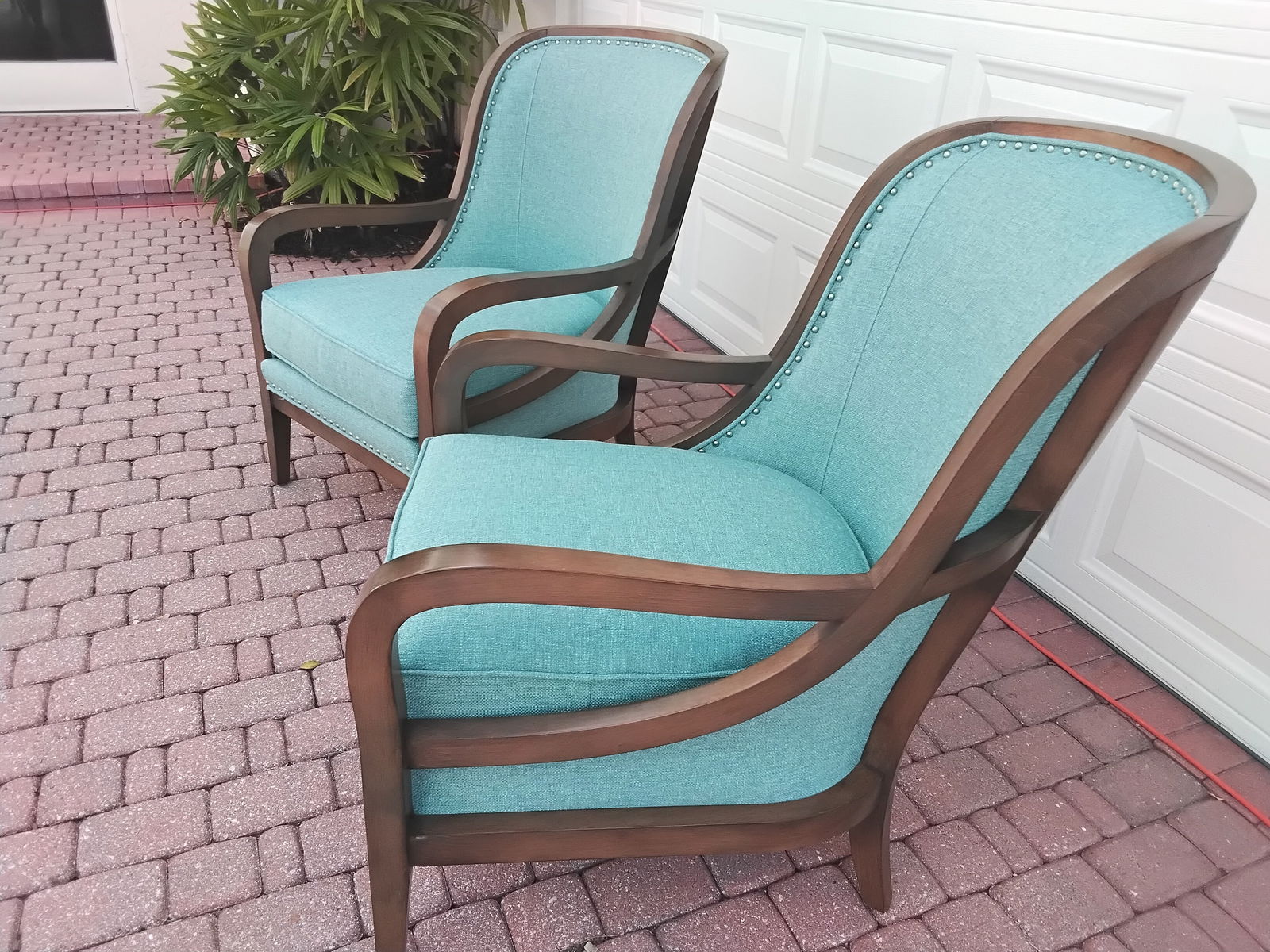 Pair of Sam Moore Accent Chairs - 5