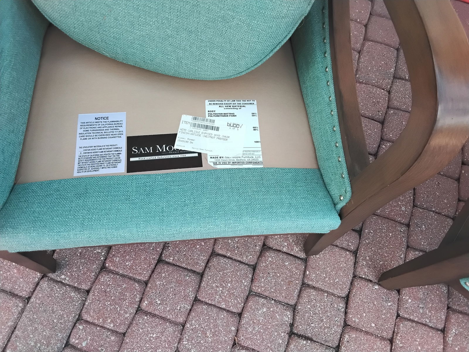 Pair of Sam Moore Accent Chairs - 9