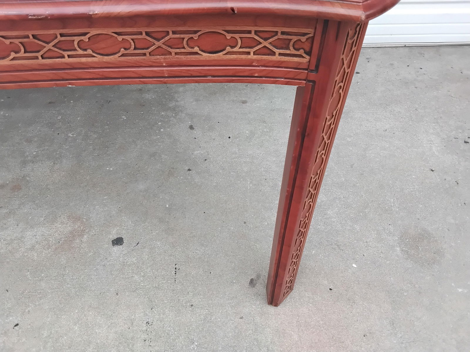 1990s Harden Fretwork Dining Table - 10