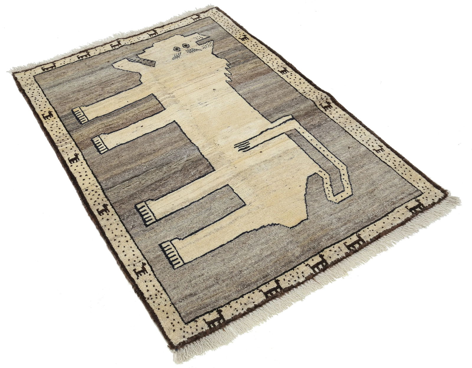 Fine Hand Knotted Persian Shiraz - 4