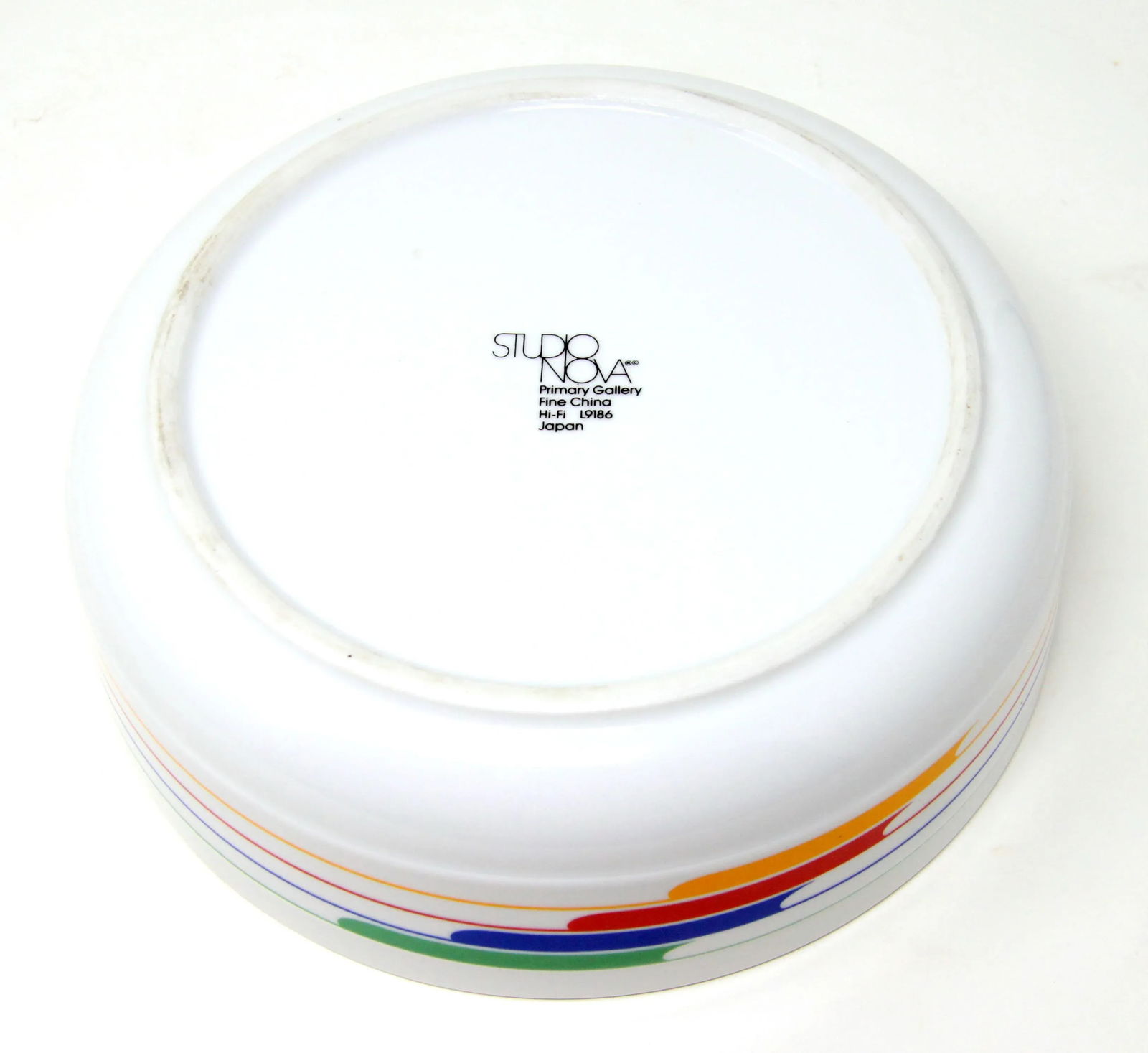 Vintage 1980's Post Modern Studio Nova 'Hi-Fi' Serving Bowl - 6