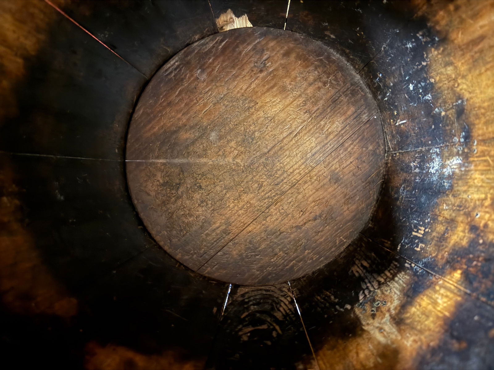 Antique Chinese Water Bucket - 5