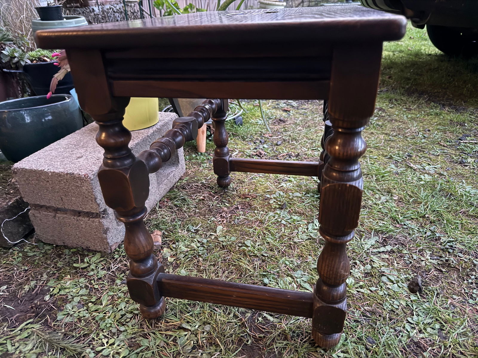 Late 19th Century Rustic Farmhouse Milking Stool - 7