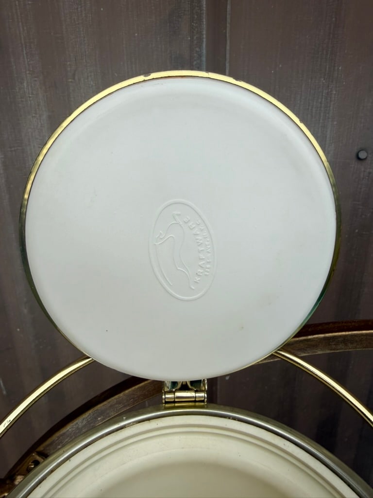 Classic 1960's Gold Embossed Ice Bucket - 6