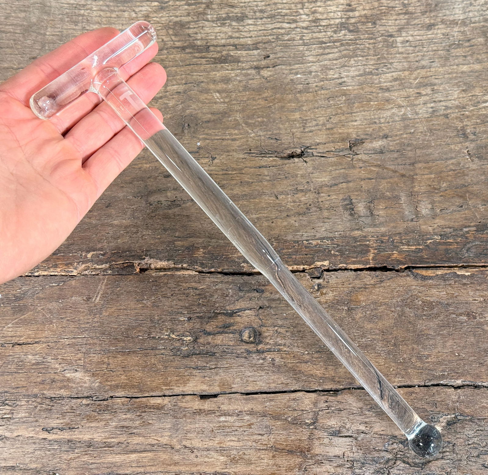 Vintage Scientific Industrial Chic Cocktail Muddler / Mixer - 2