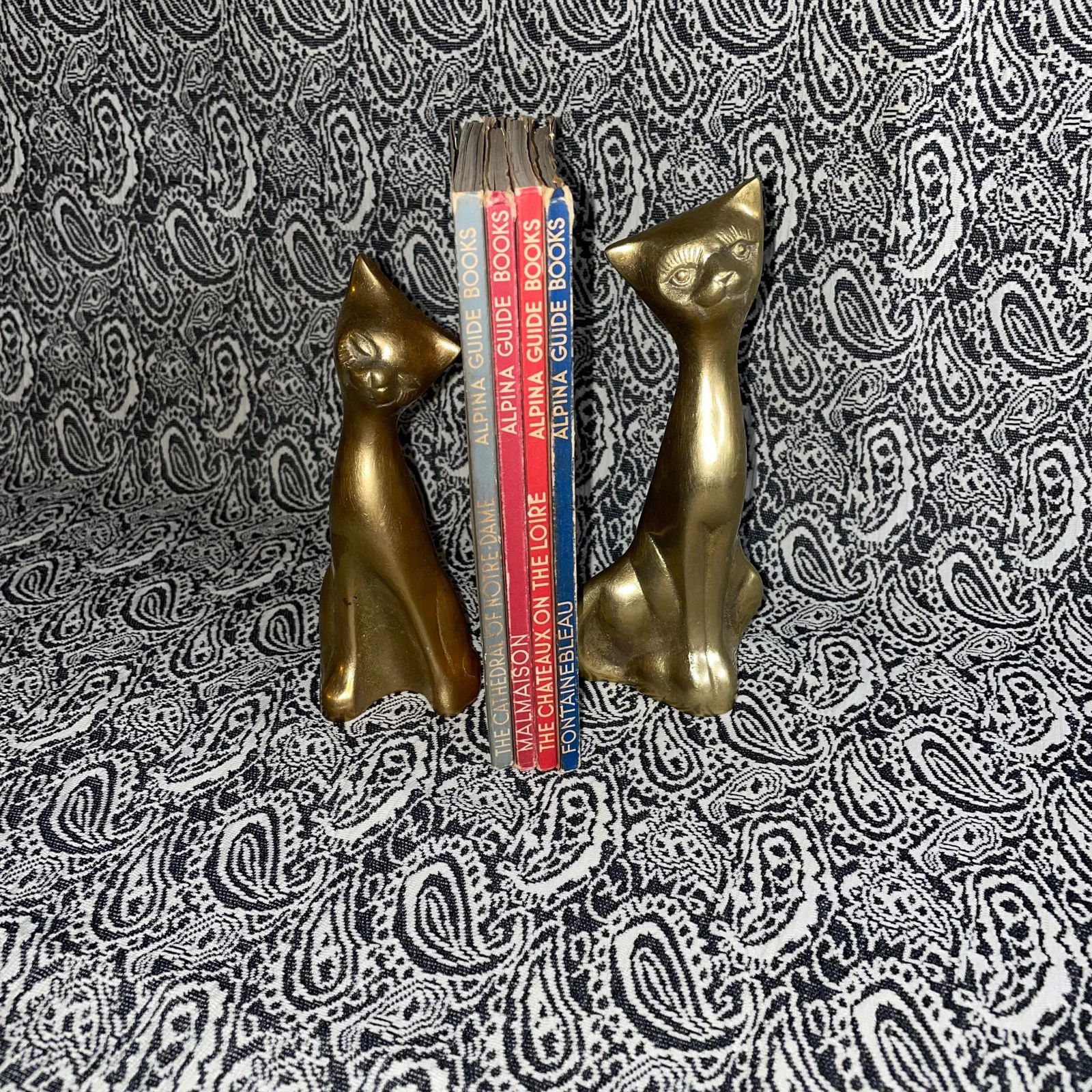 1950s French "Alpina Guide Books" Travel Guides- Set of 4 - 2