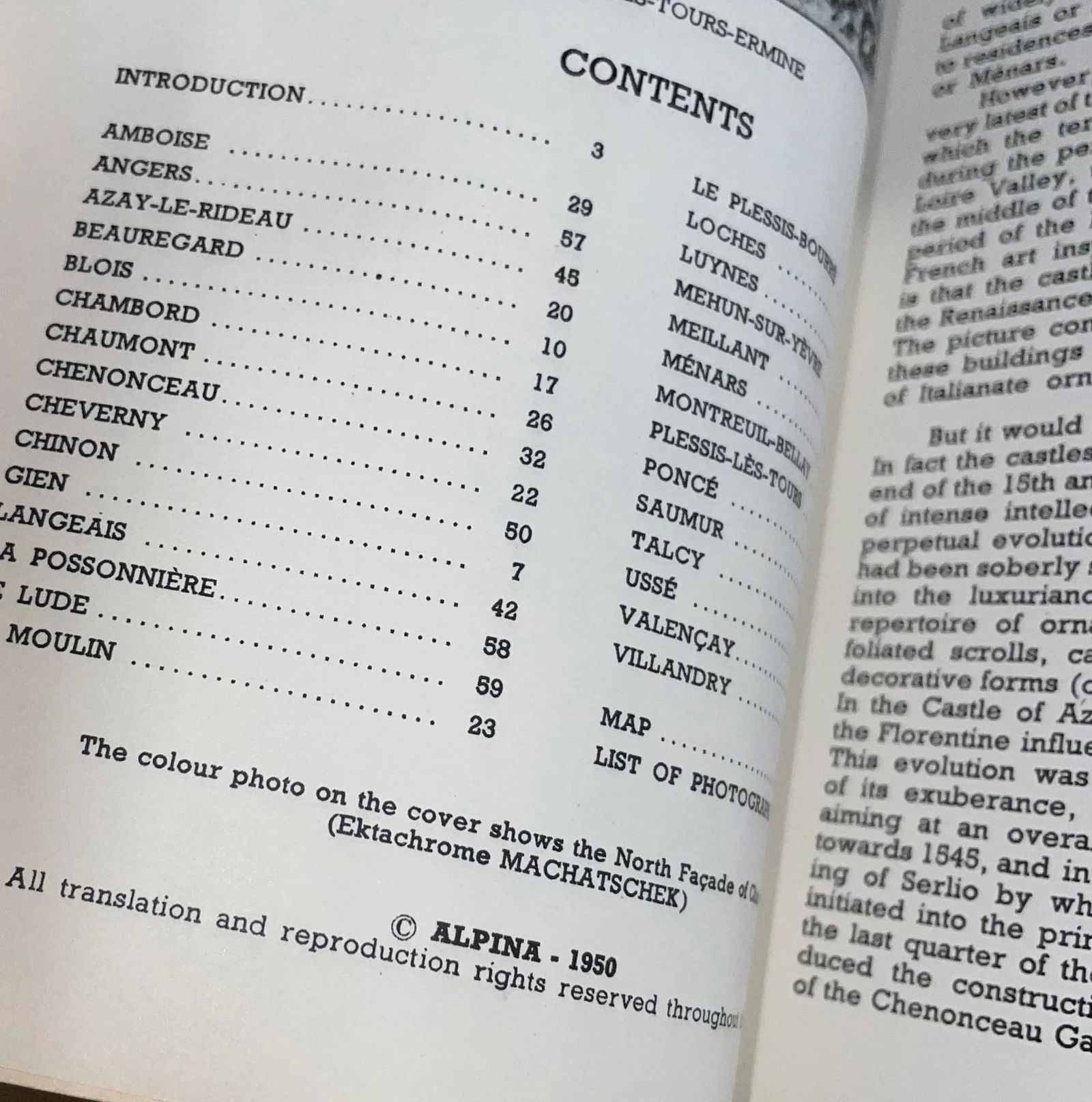 1950s French "Alpina Guide Books" Travel Guides- Set of 4 - 6