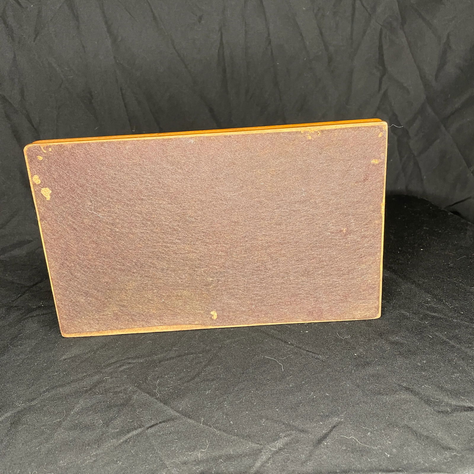 Vintage Walnut Two Tiered Valet - 6